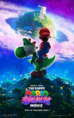 Film van de maand Pathé bioscopen The Super Mario Galaxy Movie