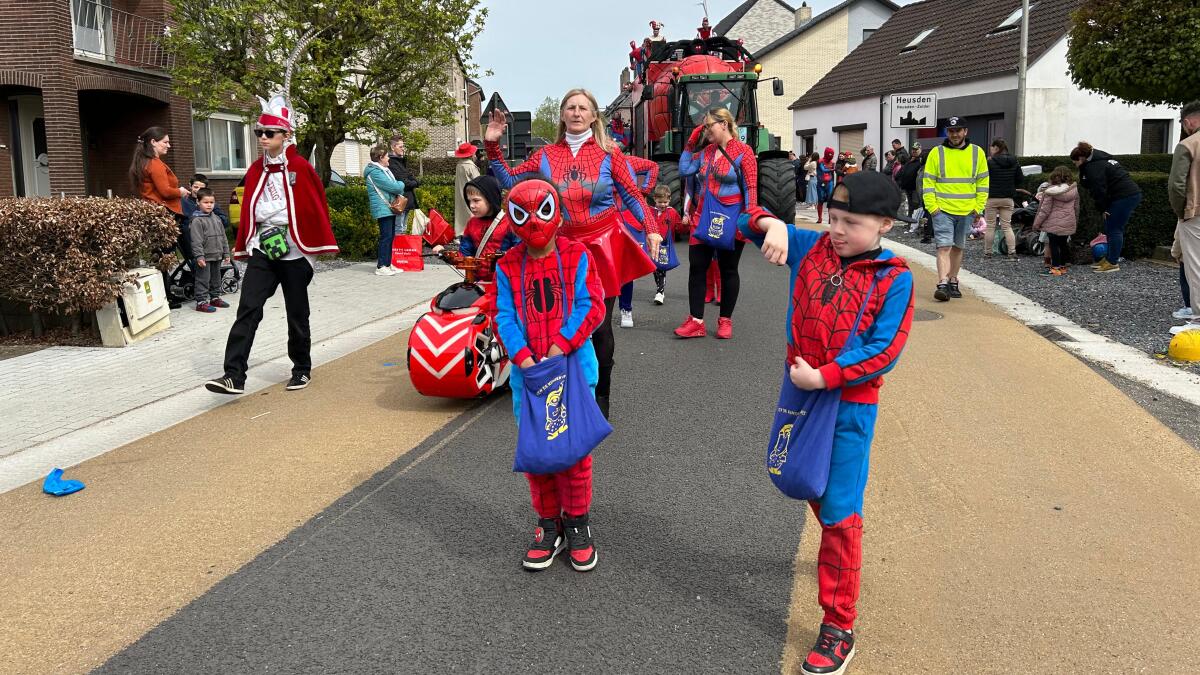 Stoet in Heusden is afsluiter van carnavalsseizoen