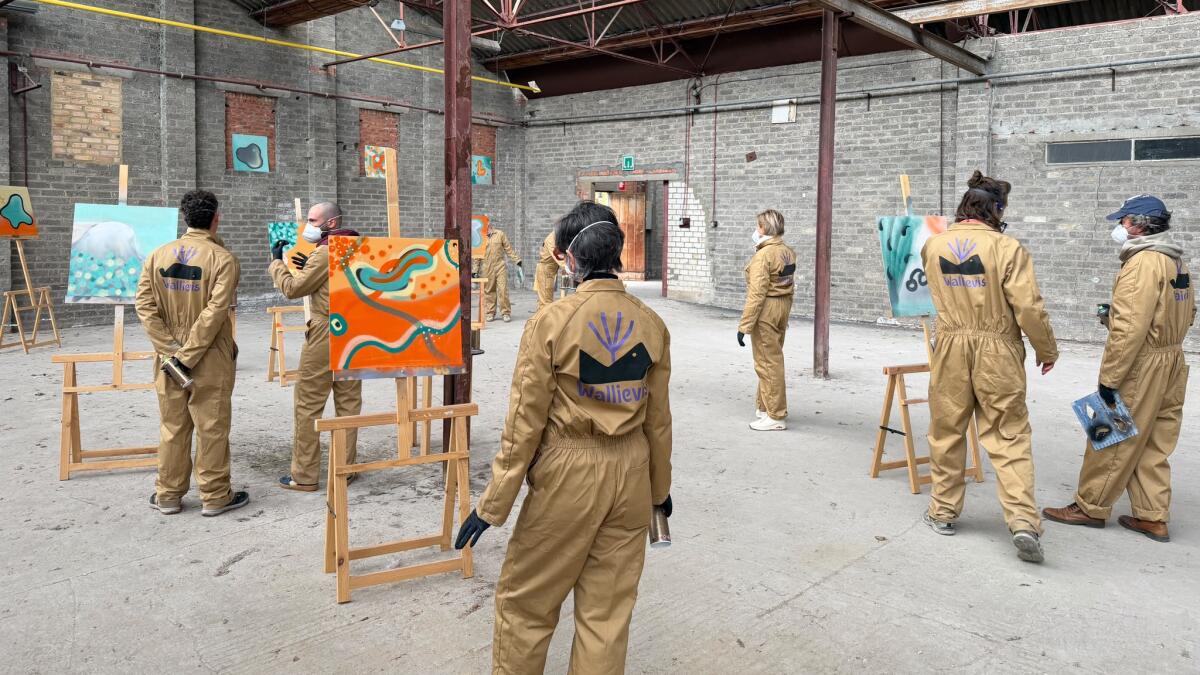 Wallievis organiseert creatieve teambuildings op RECORE-site