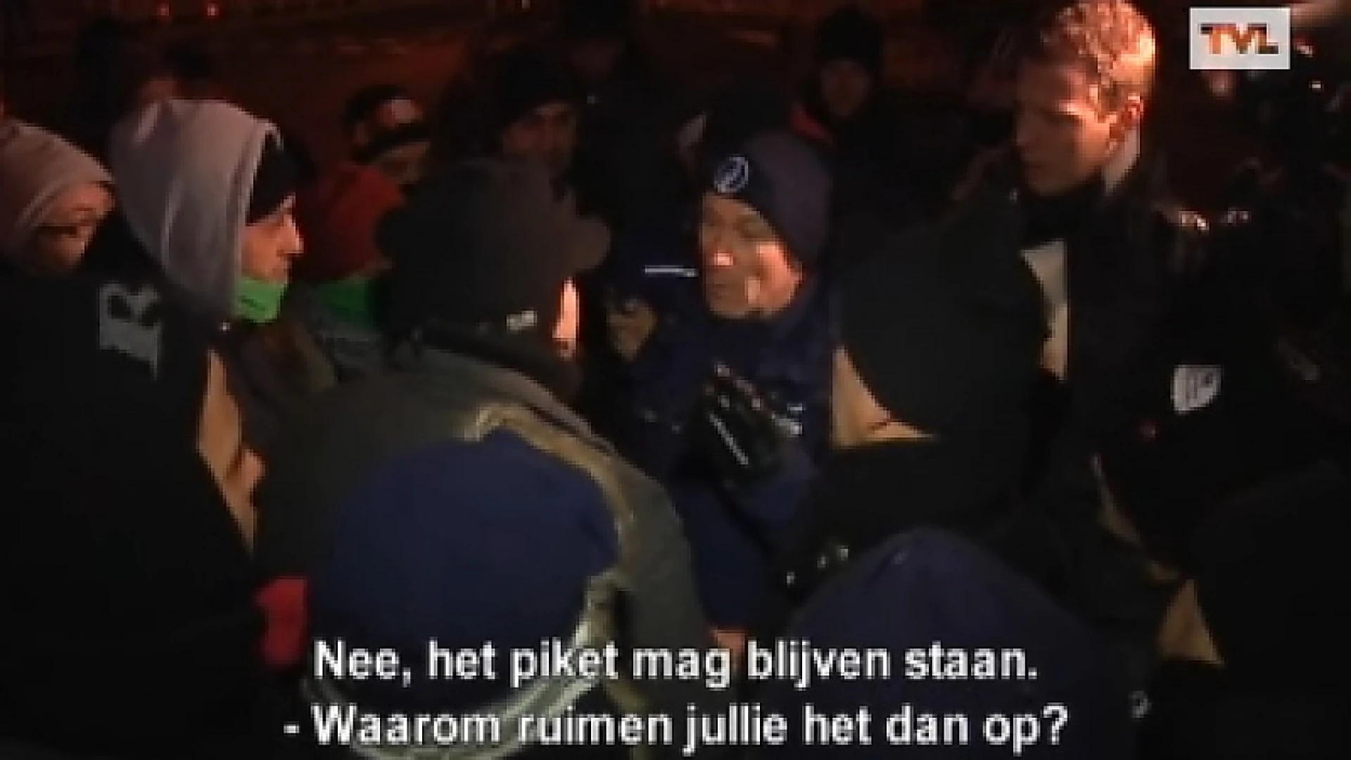 Blokkade Ford houdt aan ondanks ingrijpen politie