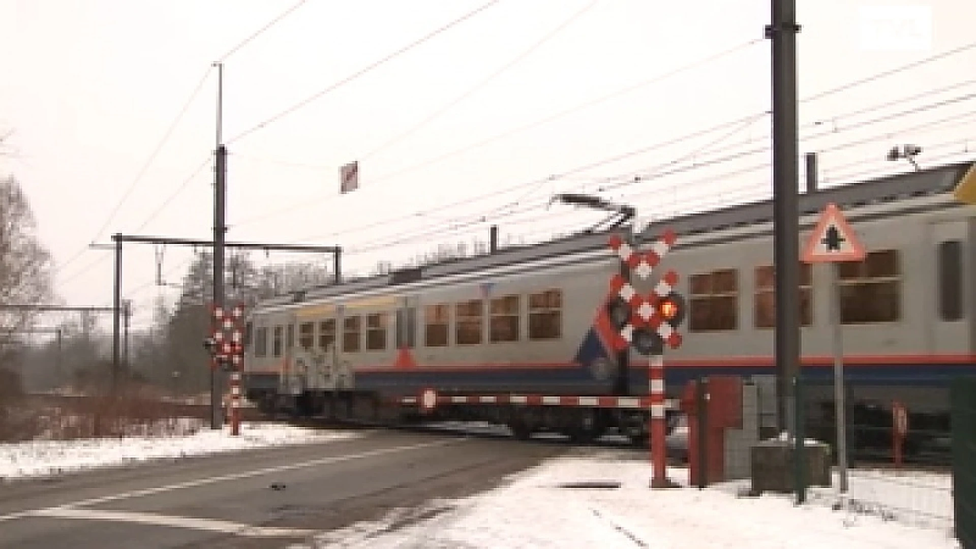 Trein stilgevallen in Schulen