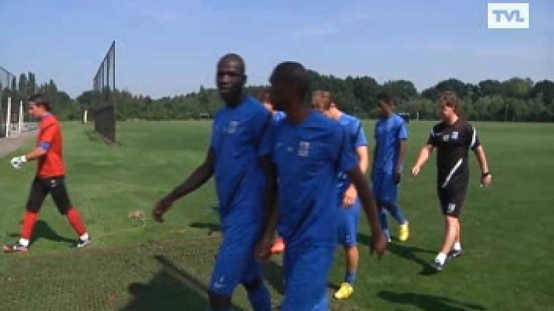 Racing Genk op oefenstage in Tegelen
