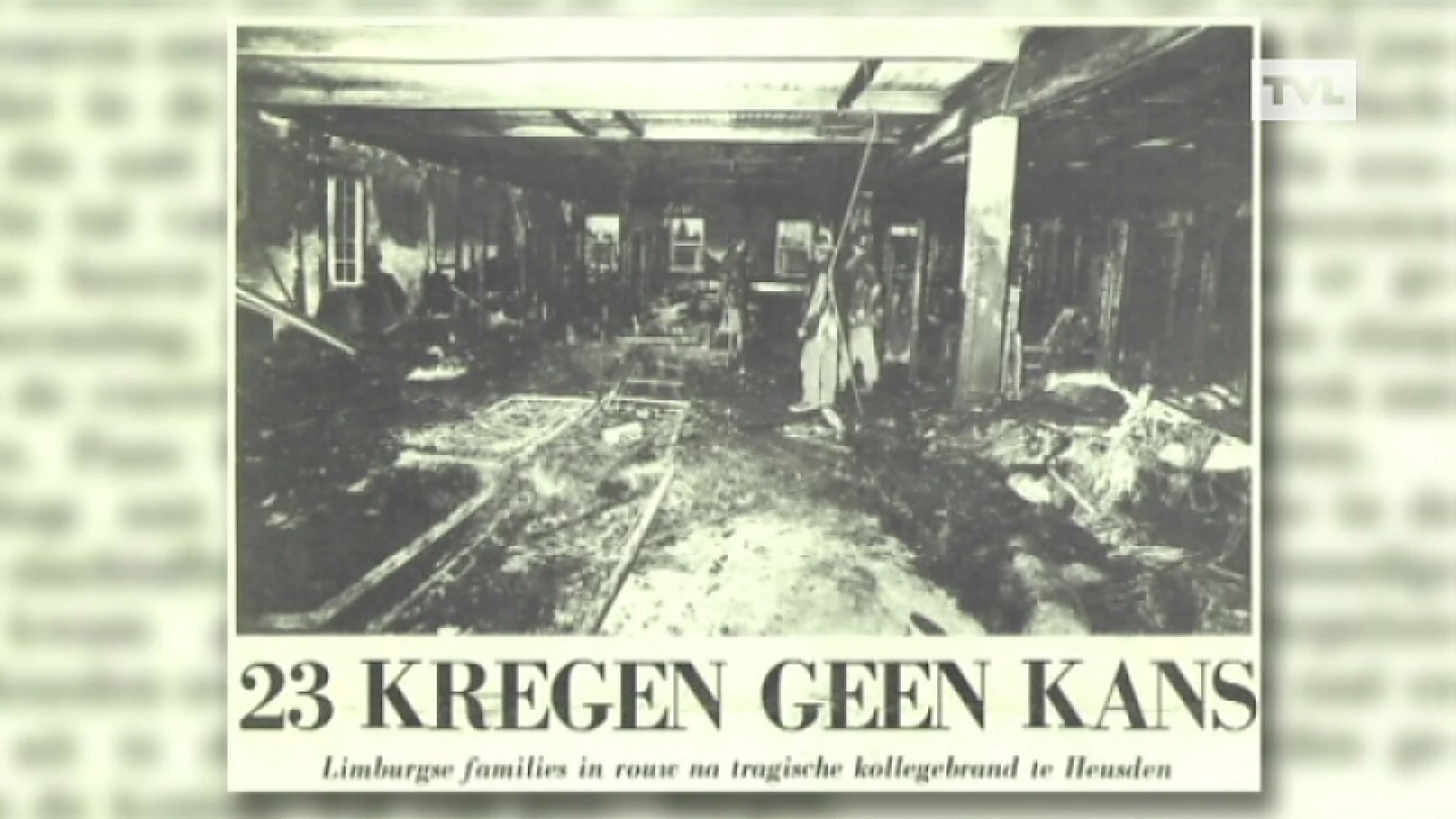 23 januari 1974: Limburg in rouw na internaatbrand Berkenbos