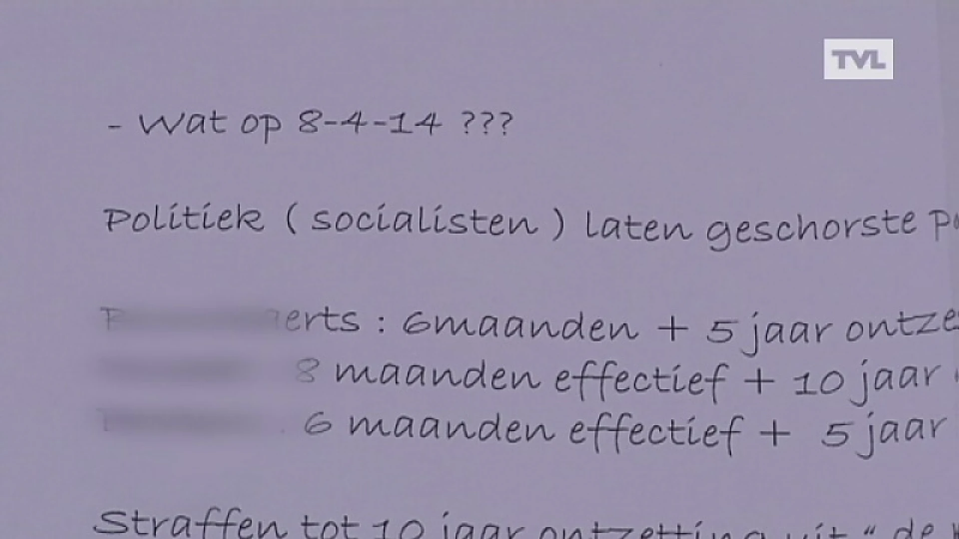 Anonieme brief wakkert onrust aan bij politie Borgloon