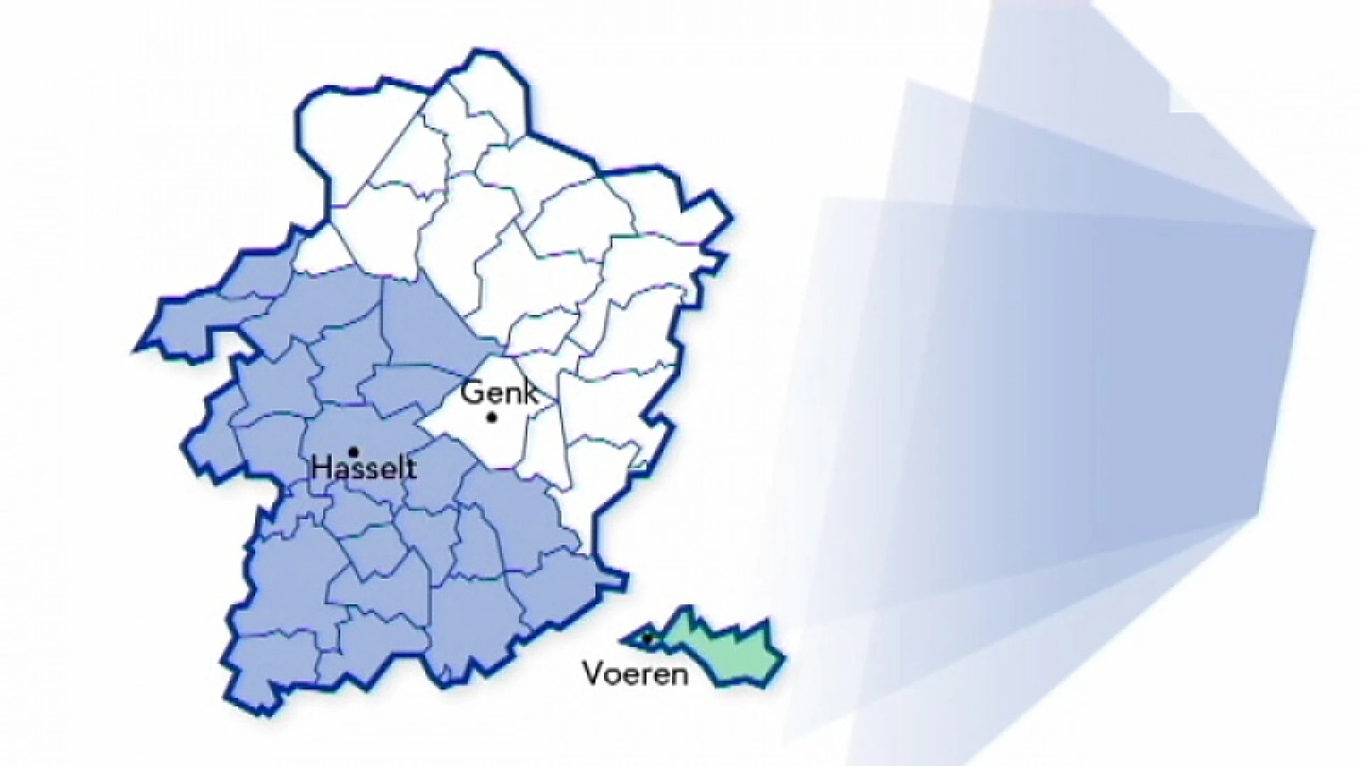 Einde Limburg door opstart regio''s Hasselt en Genk?
