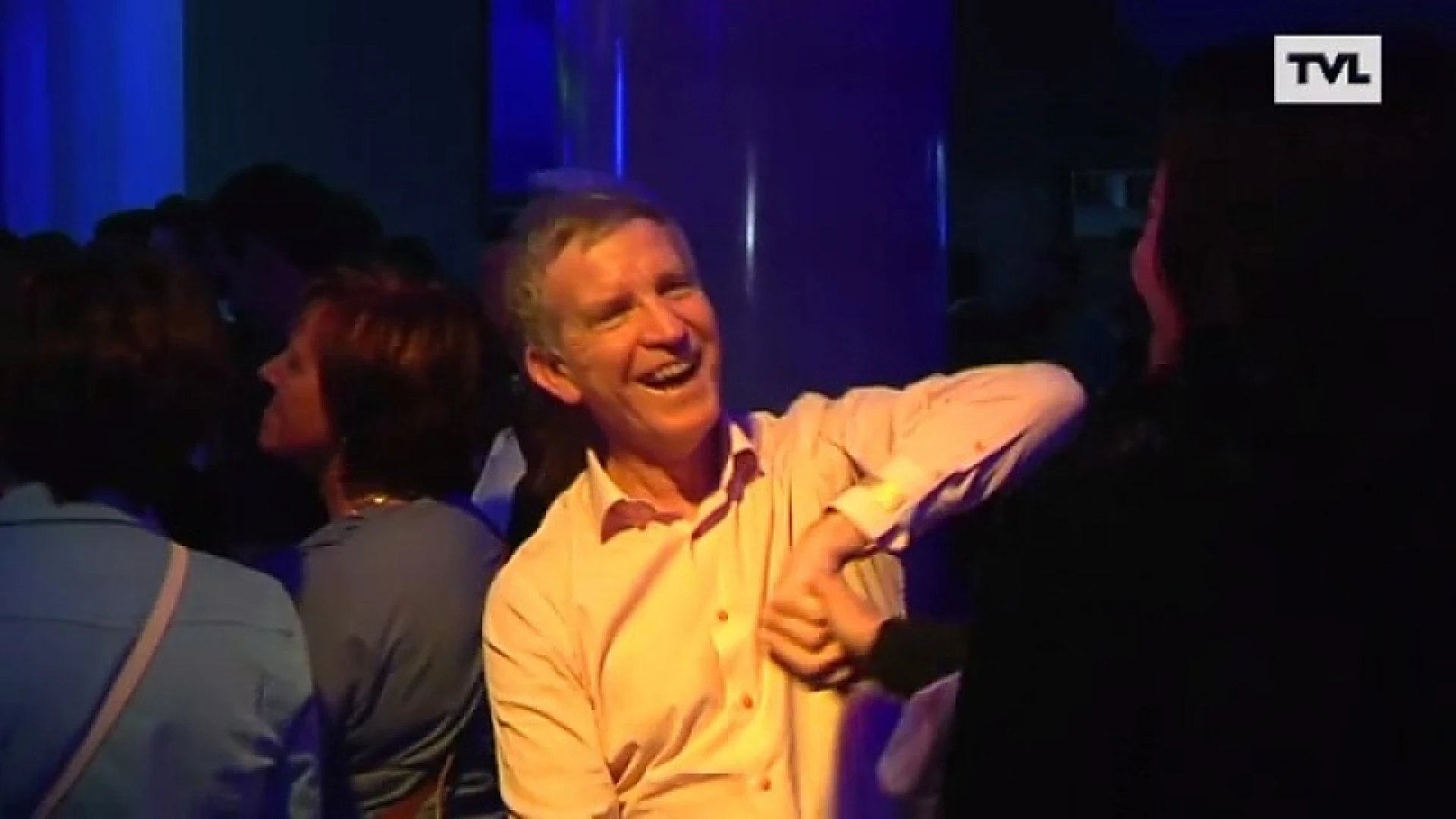 Roland Duchatelet danst op kampioenenfeest