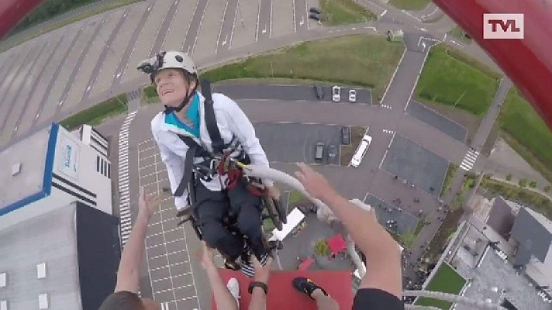 U zag nooit eerder een benji-sprong zoals Marieke Vervoort deze sprong deed