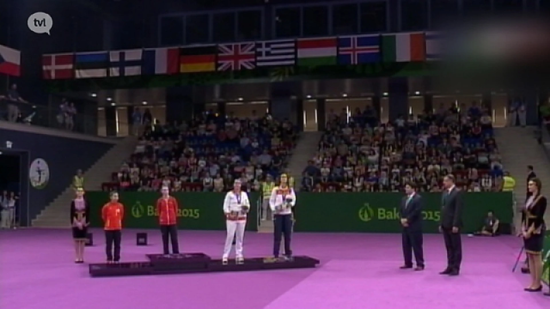 Lianne Tan met een medaille naar huis