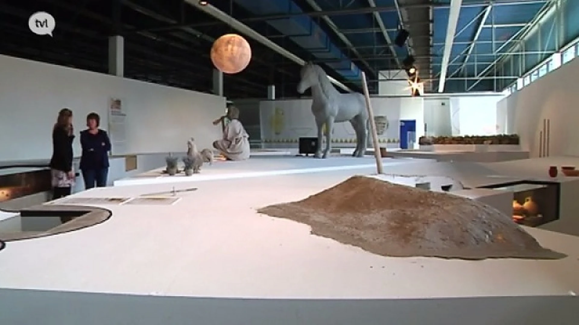 Exclusieve rondleiding expo 'Romeinen in Maasmechelen'.