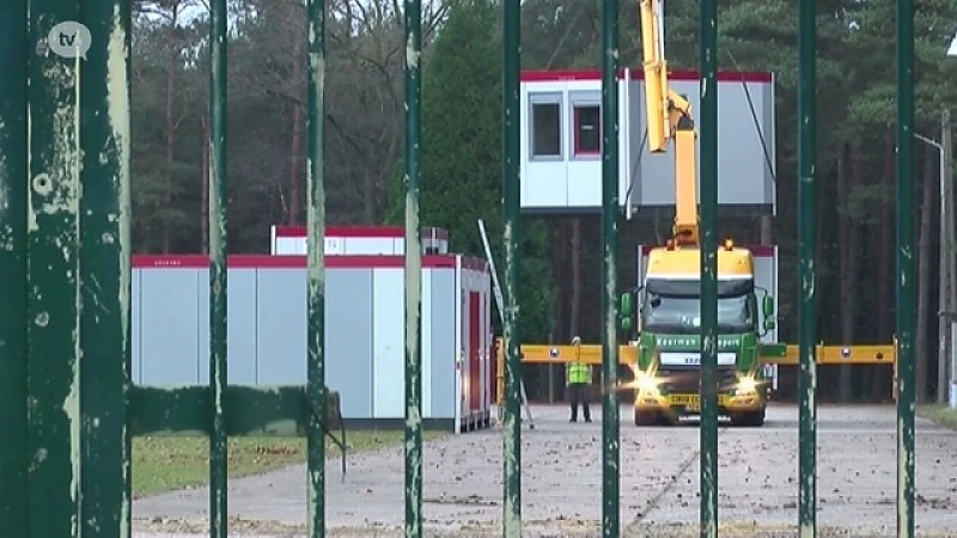 Noodopvangcentrum Hechtel-Eksel verwelkomt eerste vluchtelingen