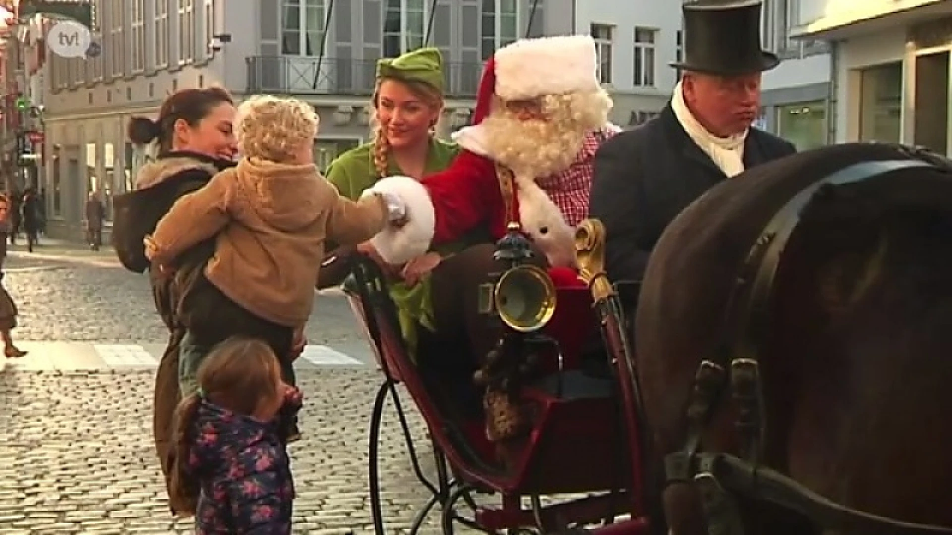 De Kerstman is in de provincie.