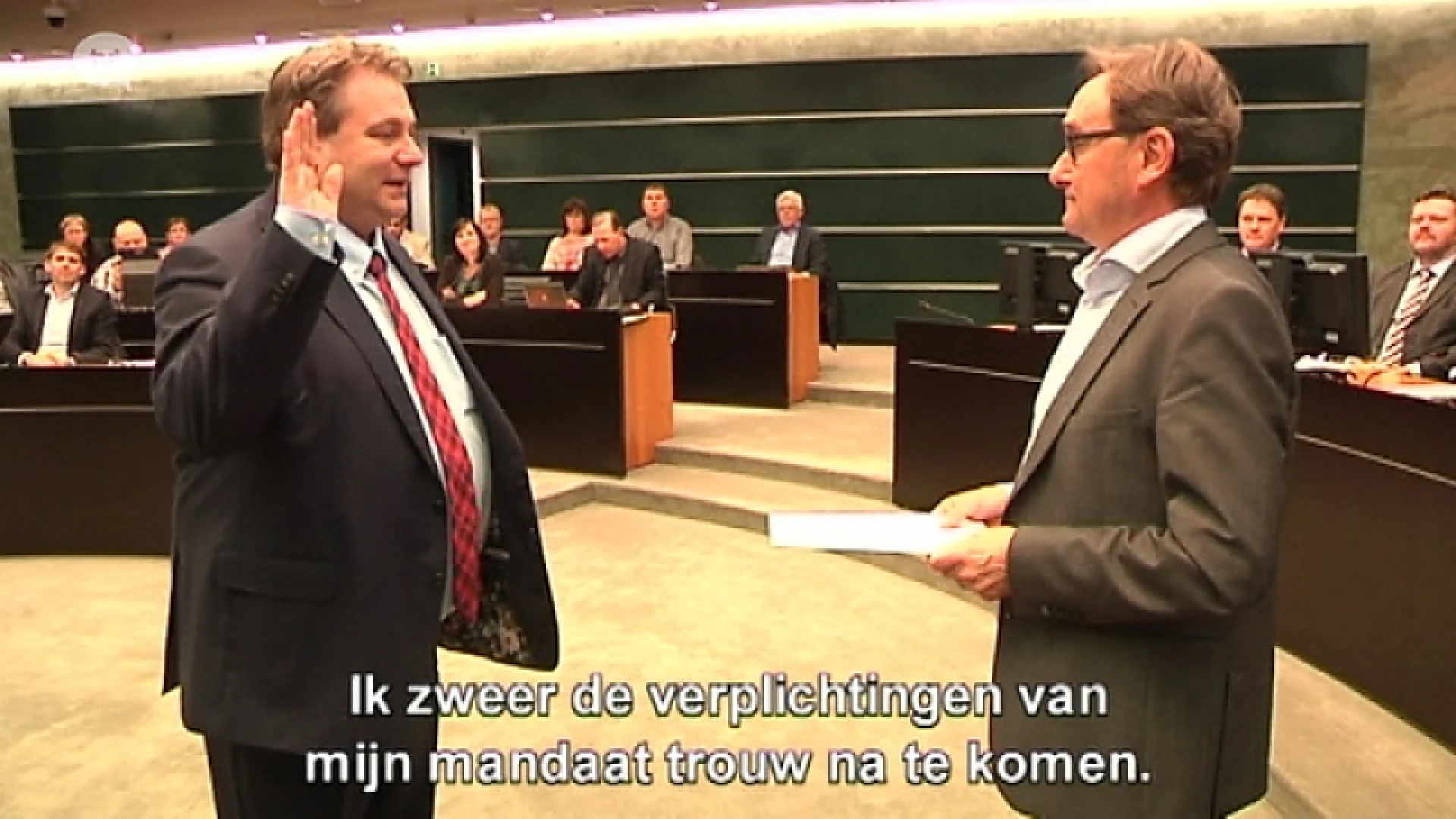 Erik Gerits legt eed af als nieuwe CD&V-deputé