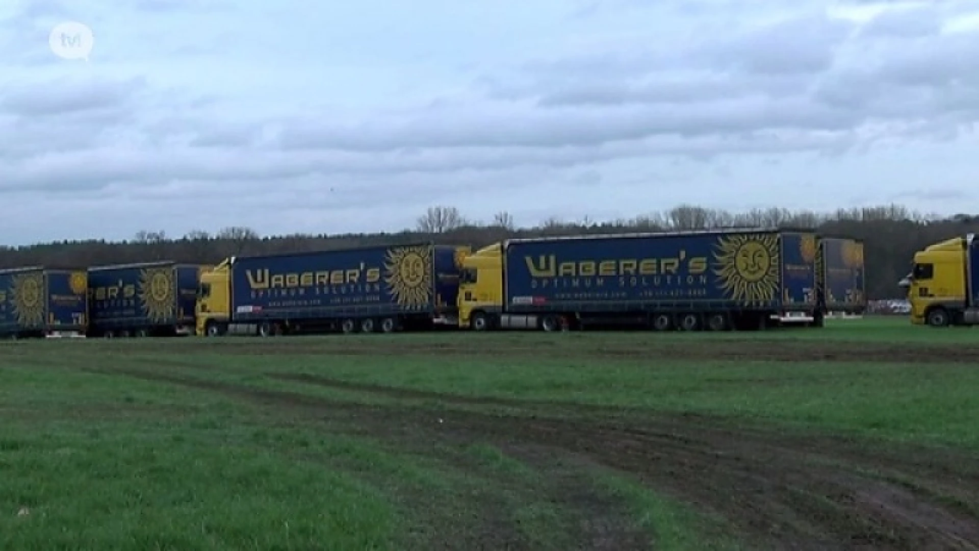 Onderzoek naar sociale dumping bij 300 Hongaarse vrachtwagens in Opglabbeek