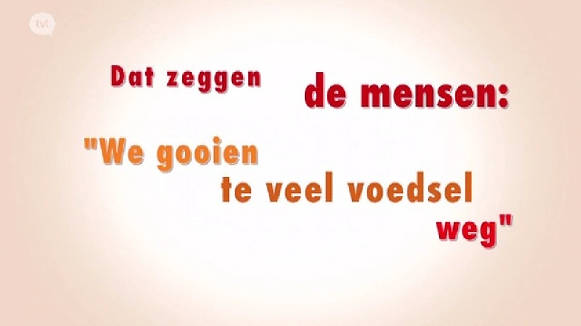 DZDM: we gooien teveel voedsel weg