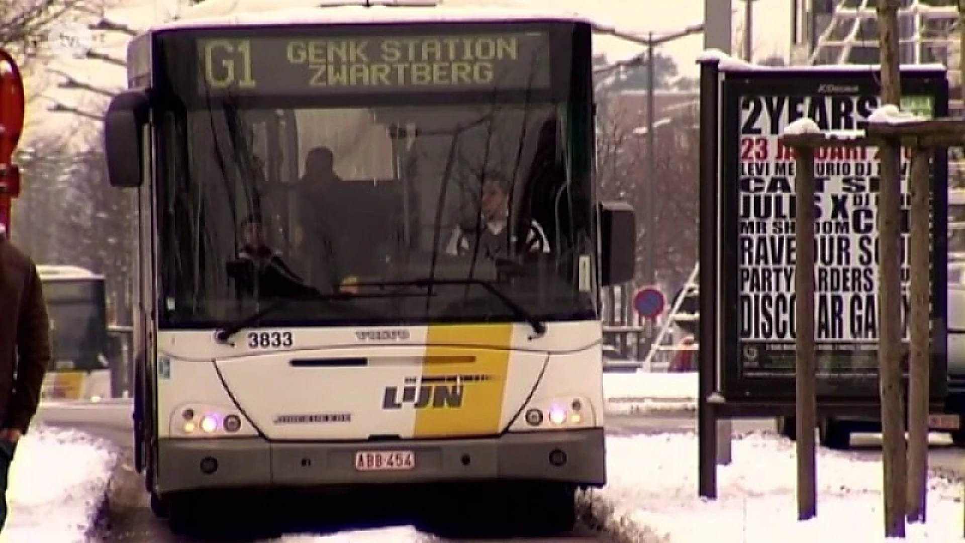 De Lijn loodst haar passagiers veilig door winterweer