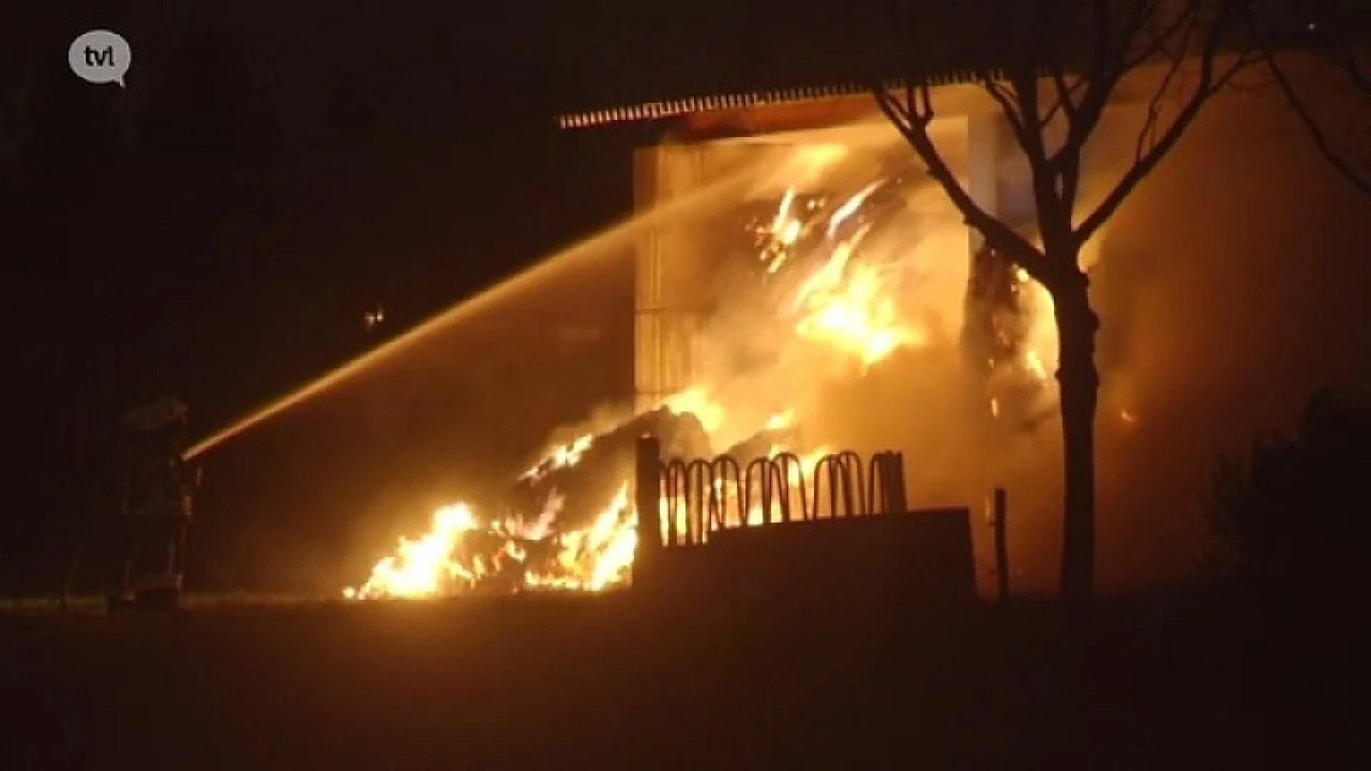 Zware brand bij Pukkelpopboer in Hasselt
