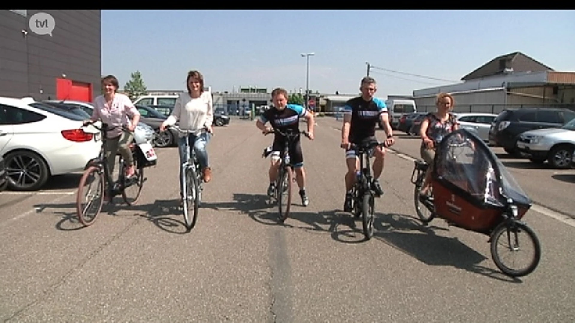 Limburgers moeten meer met de fiets naar het werk
