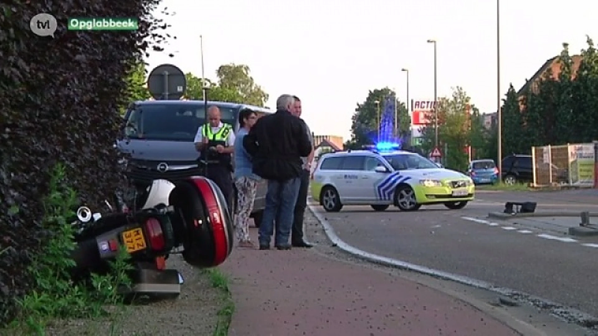 Motorrijder zwaar gewond bij ongeval in Opglabbeek