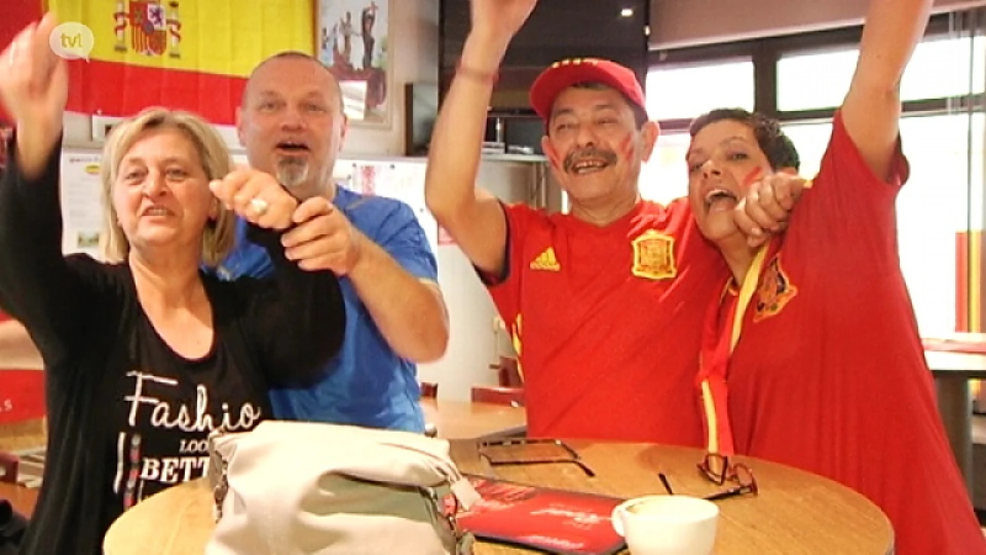 EK-koorts bij Italiaans - Spaanse koppels in Houthalen