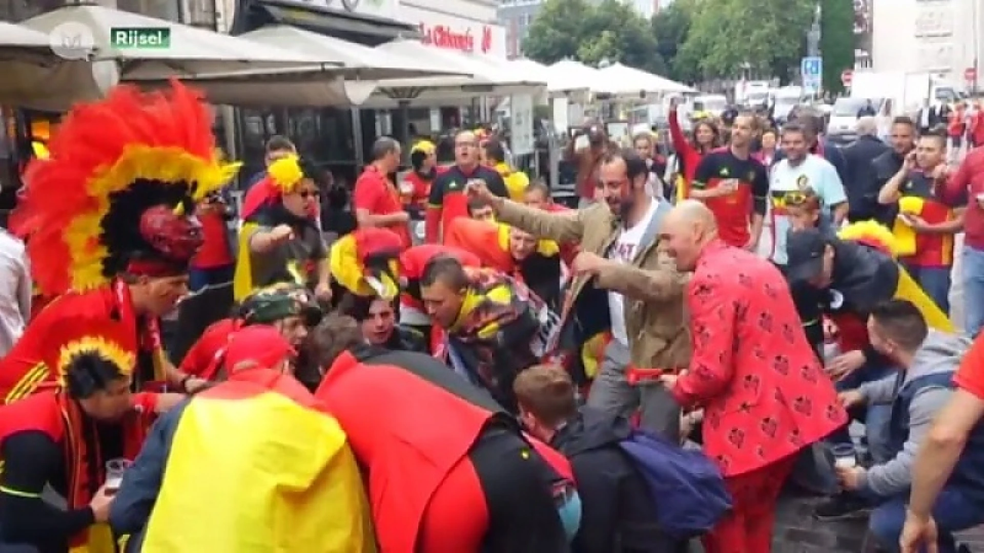 Sfeer zit er al goed in in Rijsel