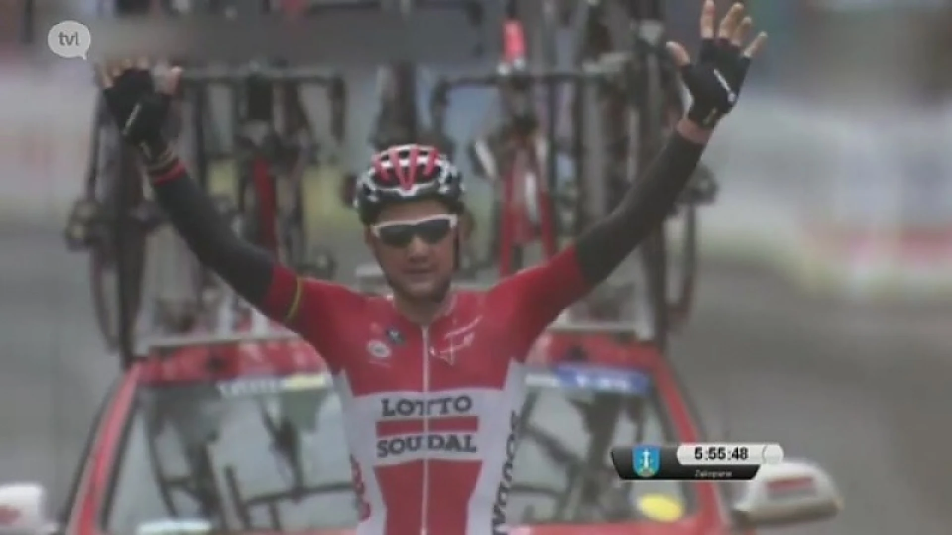 Tim Wellens op weg naar eindwinst Ronde van Polen