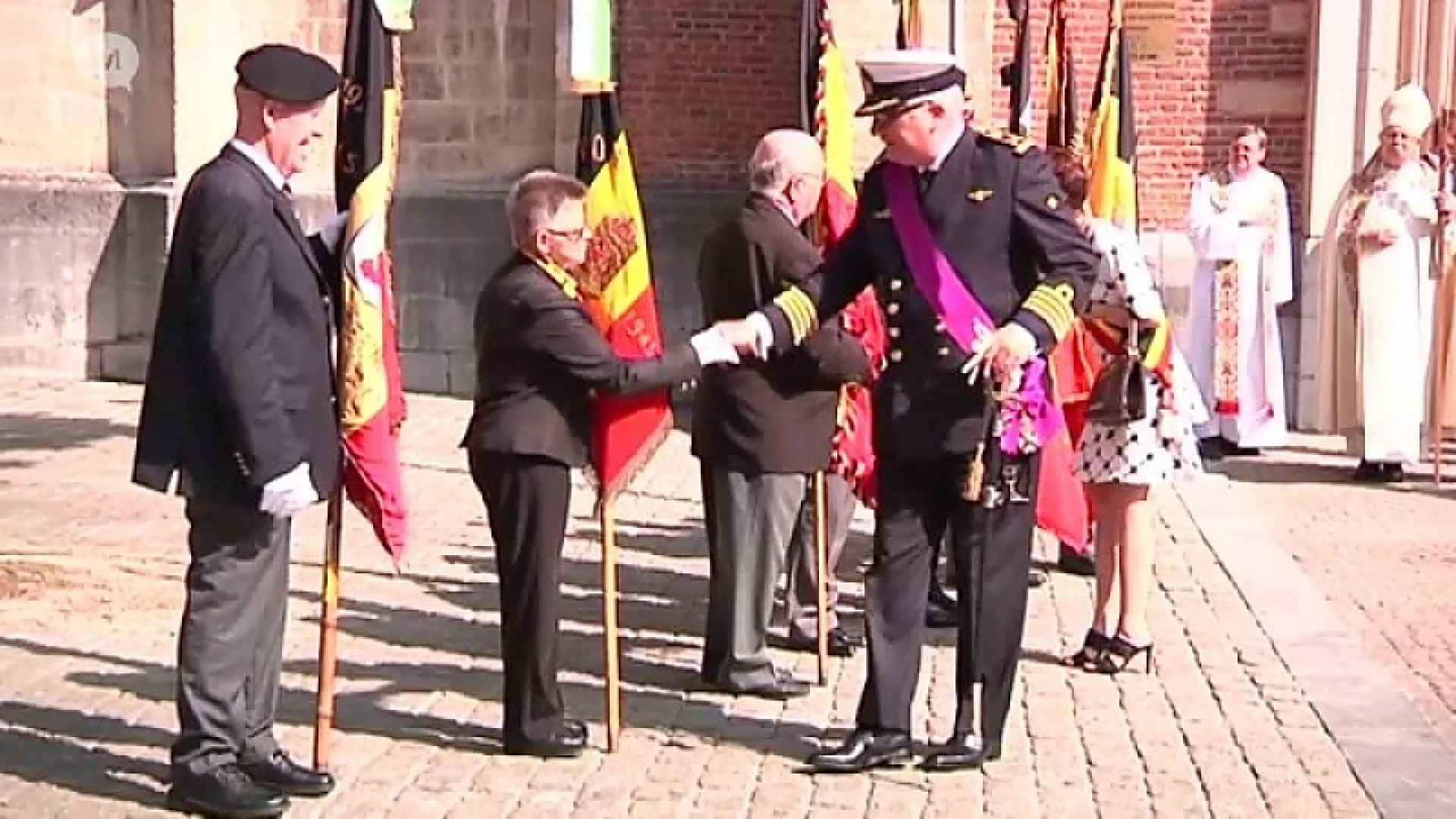 Prins Laurent op Te Deum in Hasselt