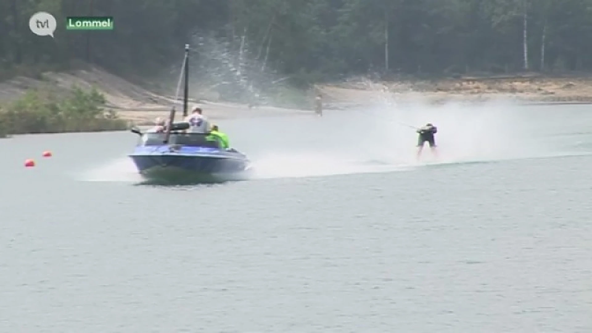 BK blootvoetwaterski in Lommel