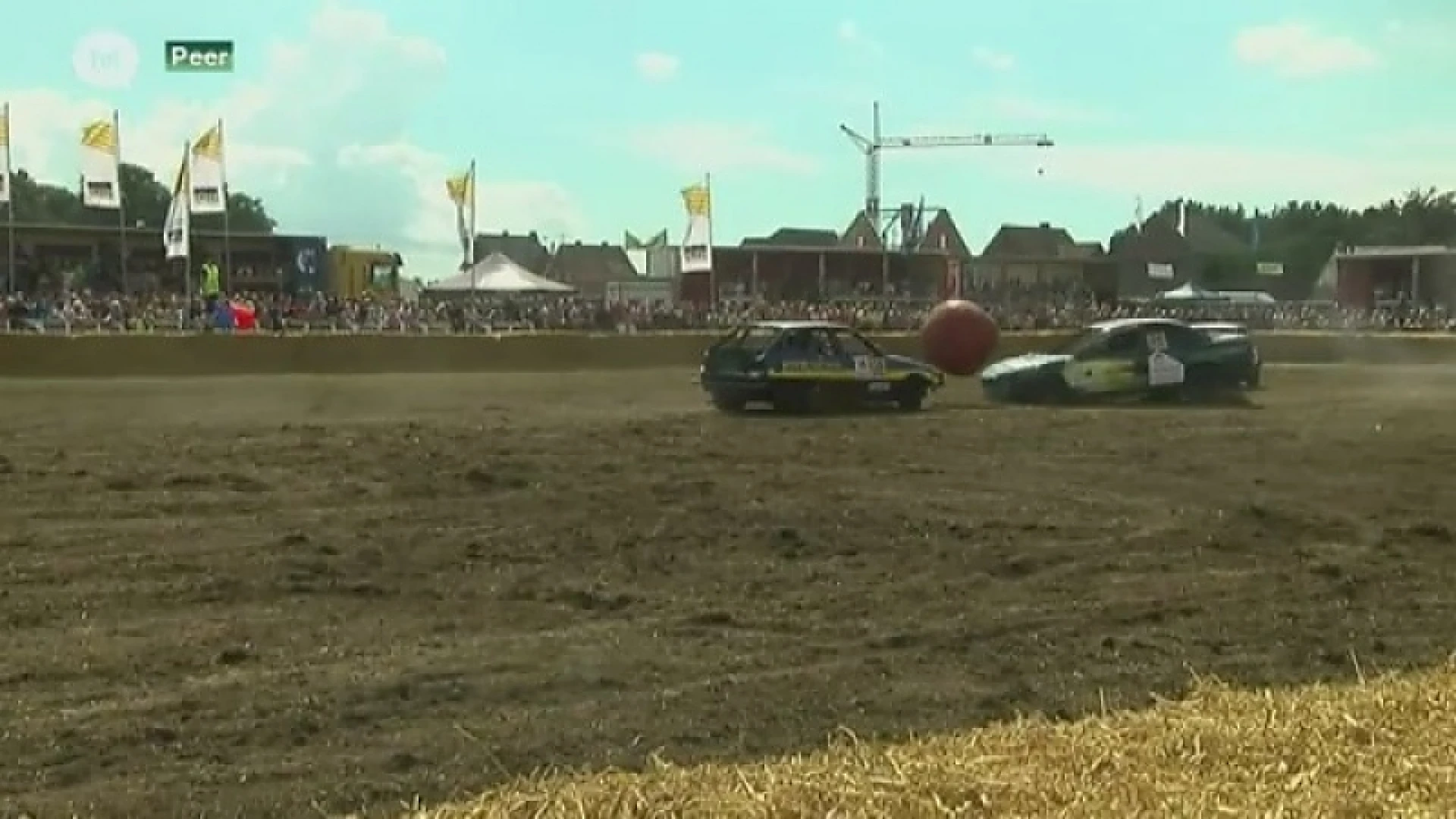 Spectaculair! BK autovoetbal in Peer.