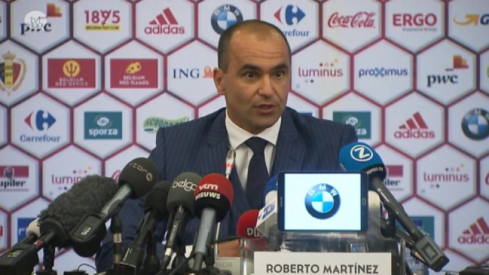 "Twijfels over de nieuwe bondscoach Roberto Martinez"