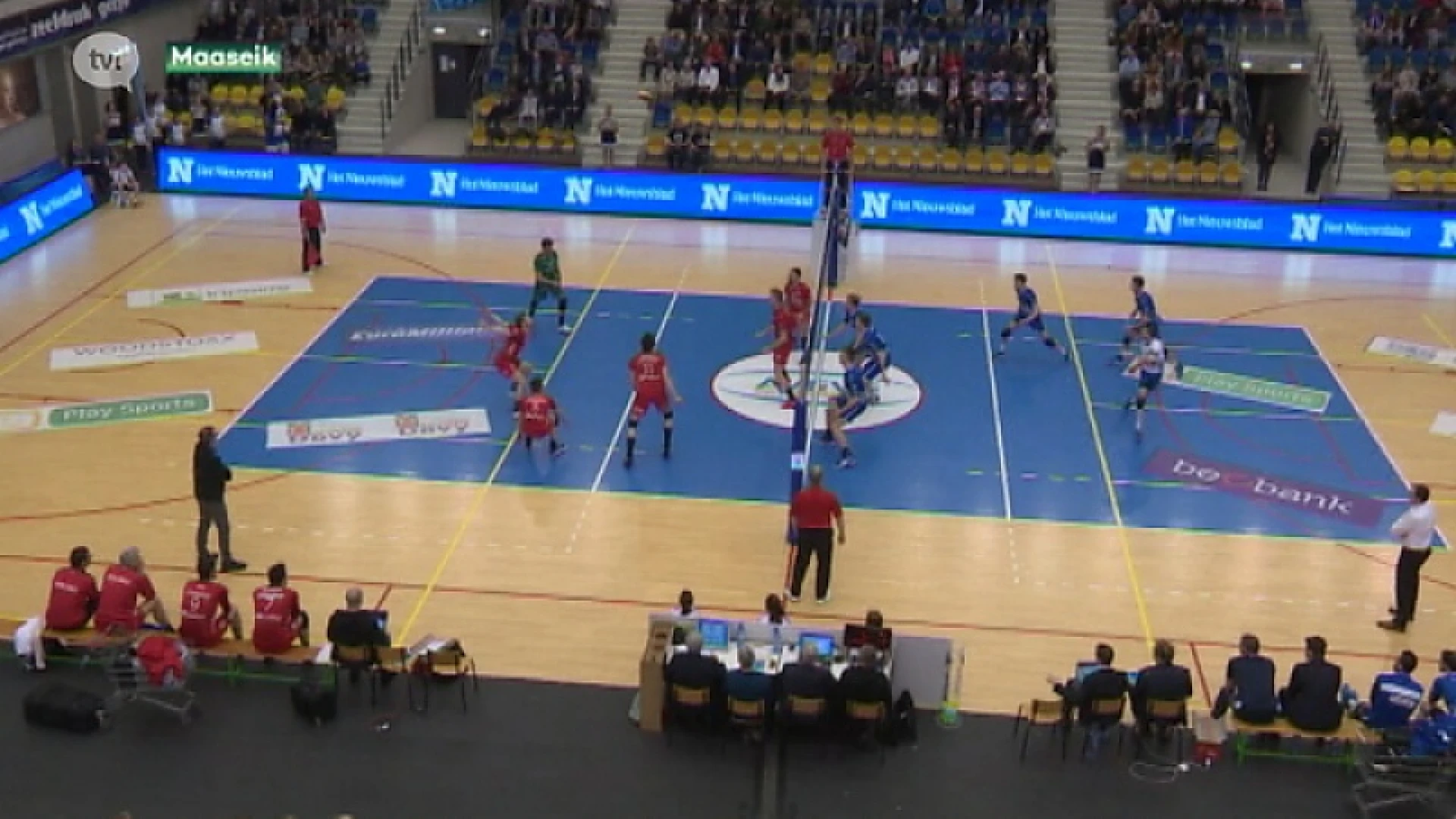 Maaseik beperkt schade in topper tegen Roeselare