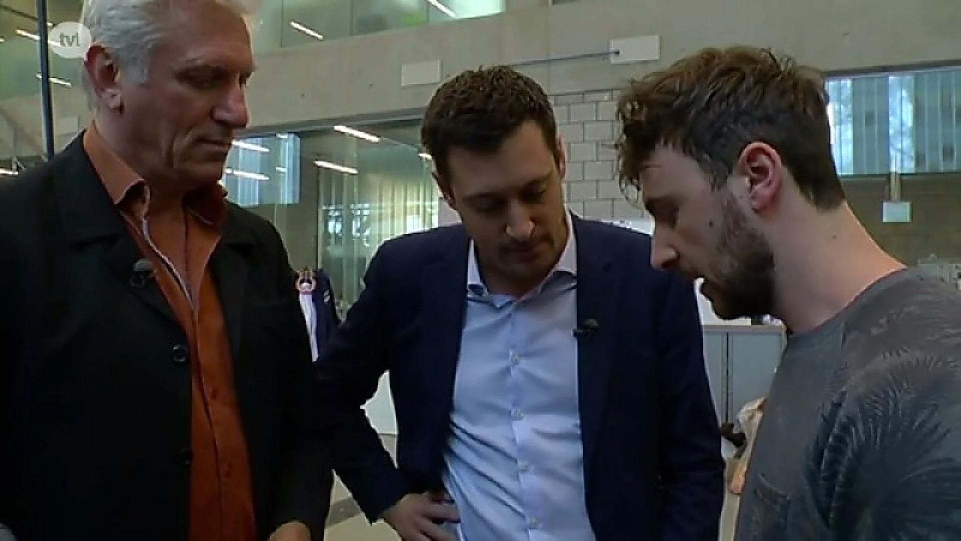 Europa in Limburg: Rik De Leeuw bezoekt het wetenschapspark in Diepenbeek met Geert Houben
