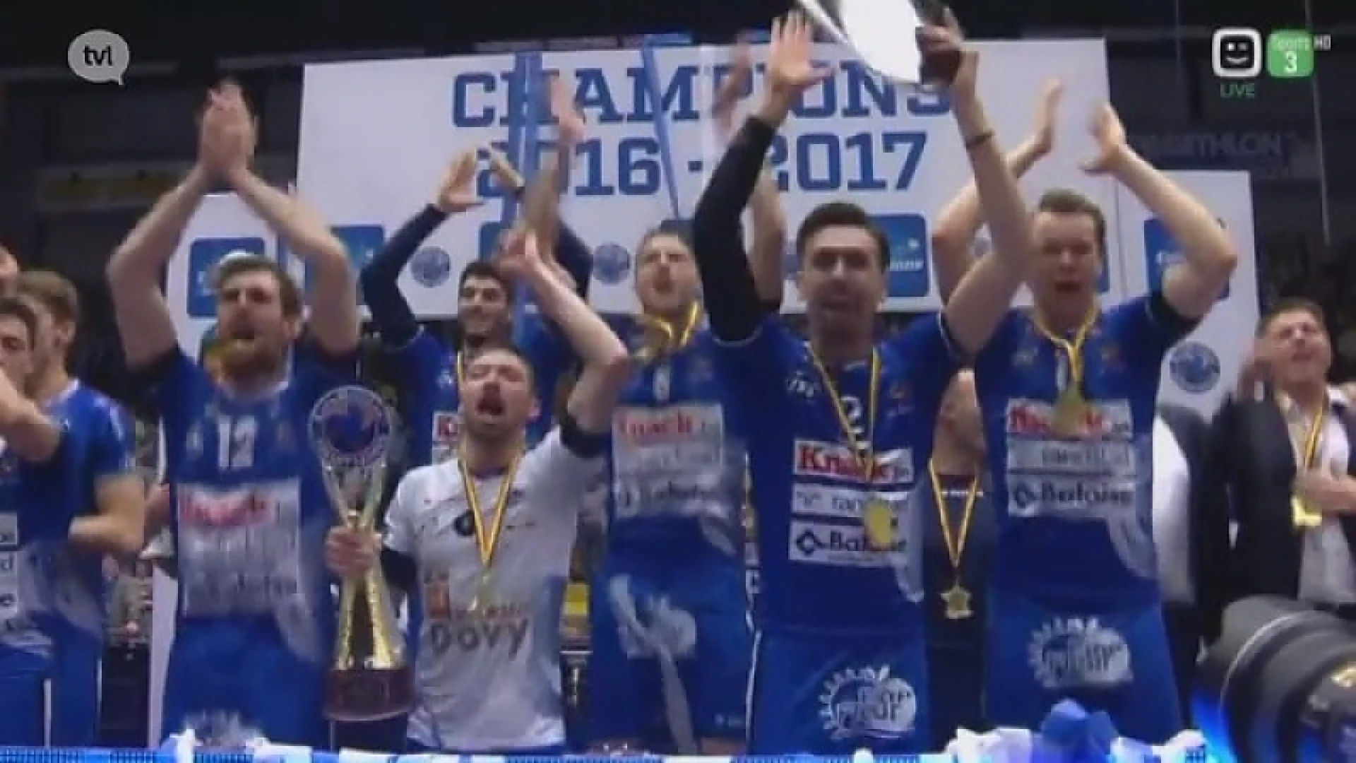 Roeselare kampioen in het volleybal