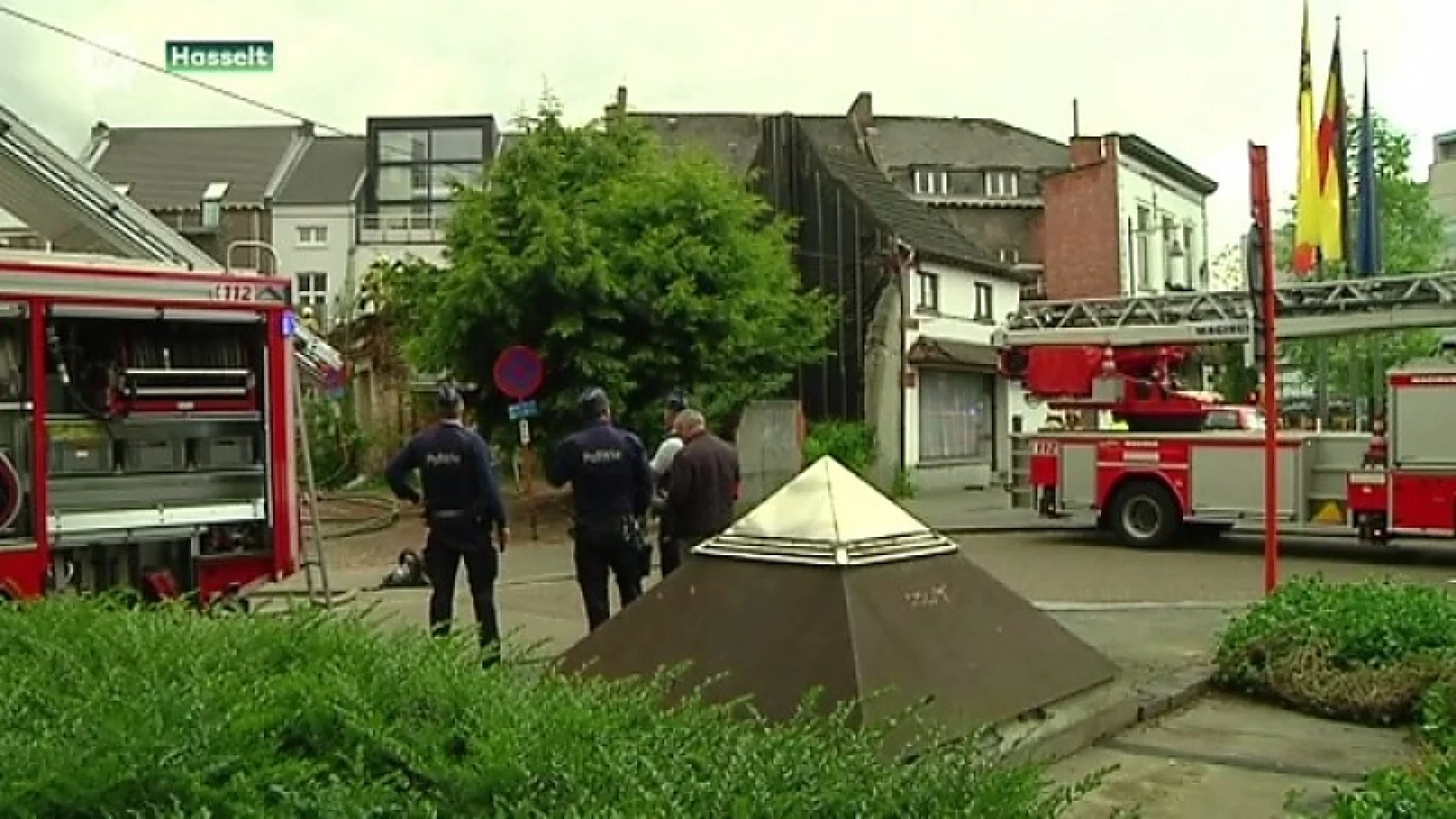 Brand in Hasselts kraakpand