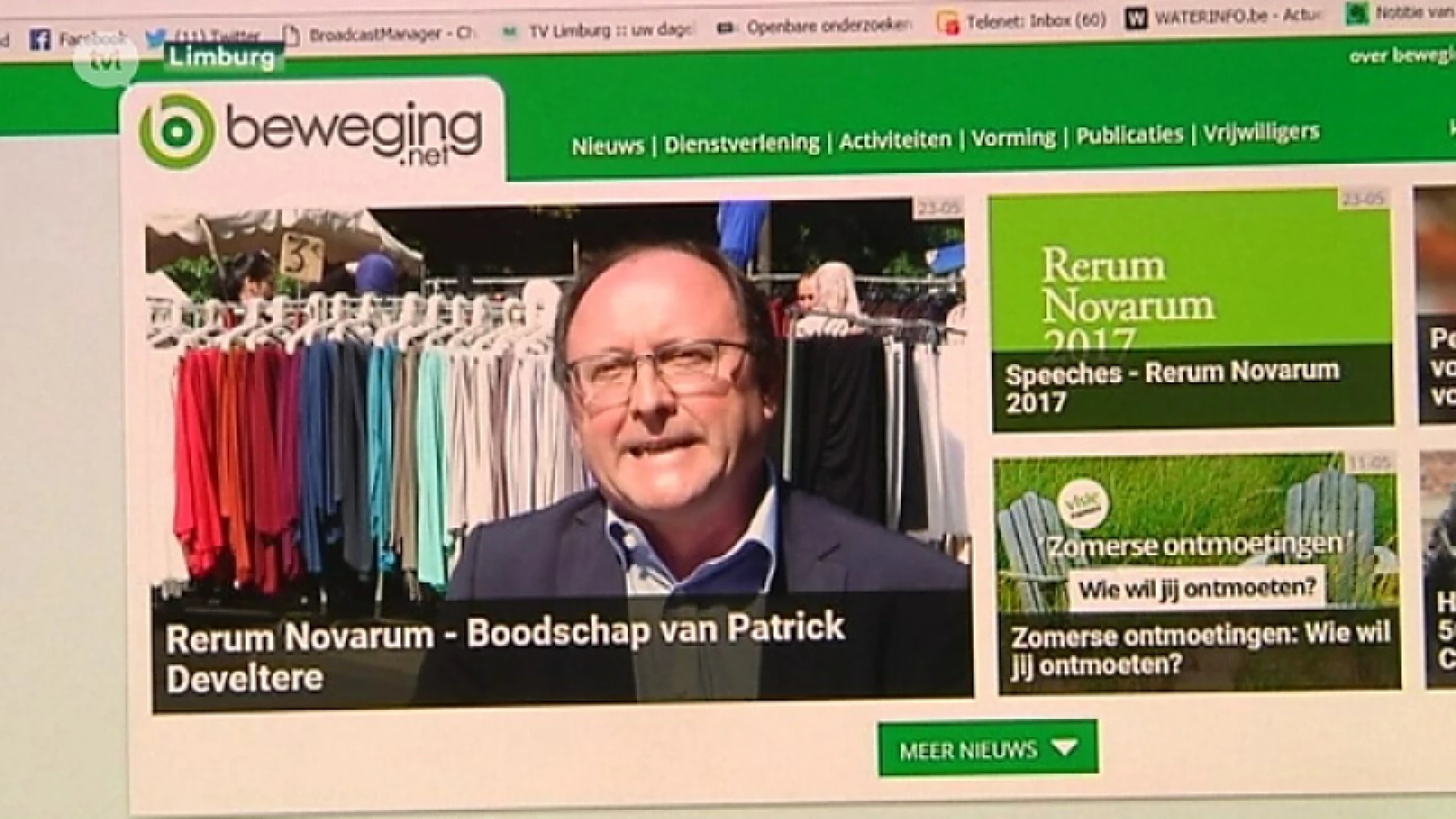 Rik Bloemen op Rerum Novarum: "Pleidooi voor warme samenleving, minder Trumpisme"