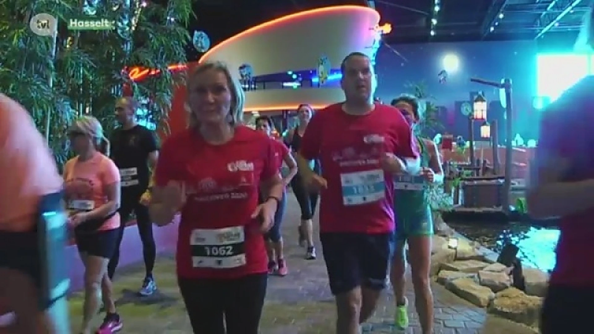Lopen en wandelen door Hasselt tijdens Urban Trail