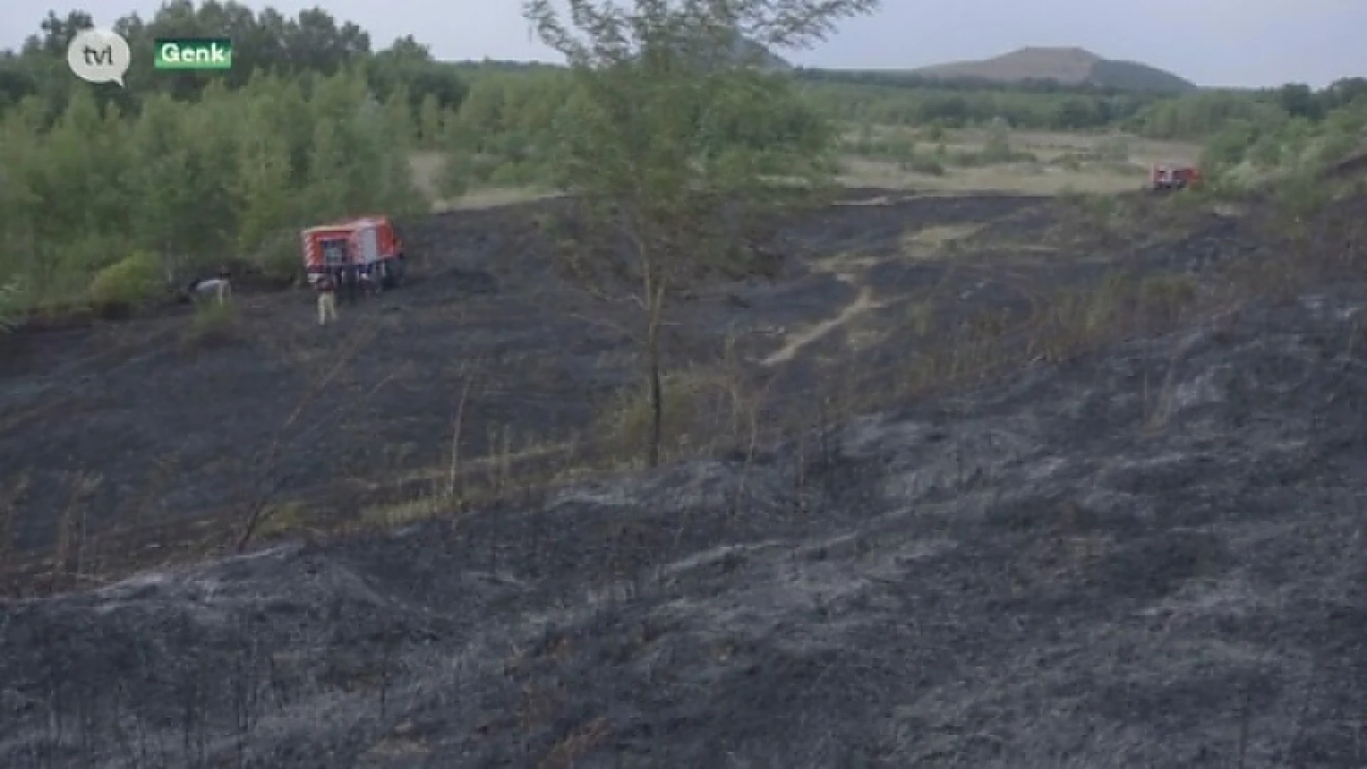 Meer dan 3 hectare heide achter Thor Park brandt af