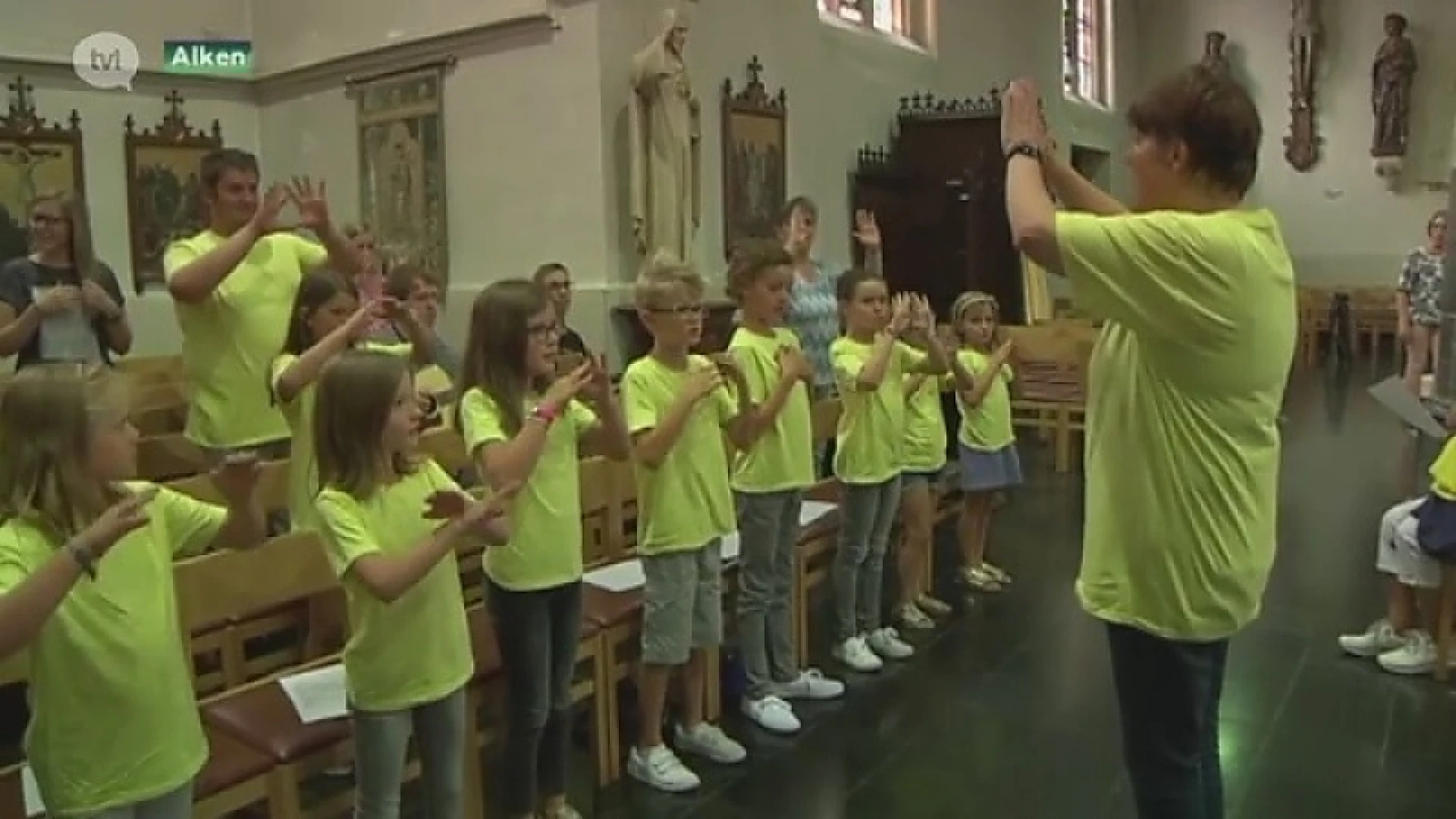 Parochies Wimmertingen en Alken repeteren ommegang voor Virga Jessefeesten