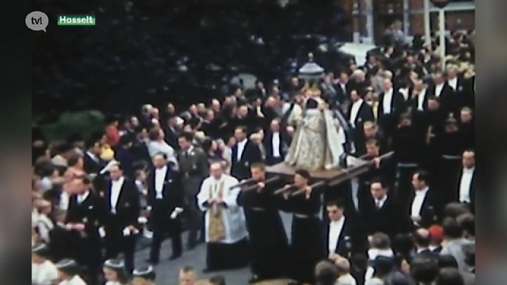 Historische beelden van Virga Jesse Ommegang in 1961