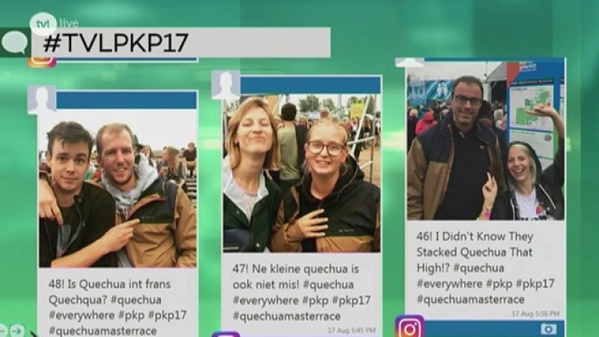 Journalist Dario D'Arpino blijkt een trendsetter op Pukkelpop