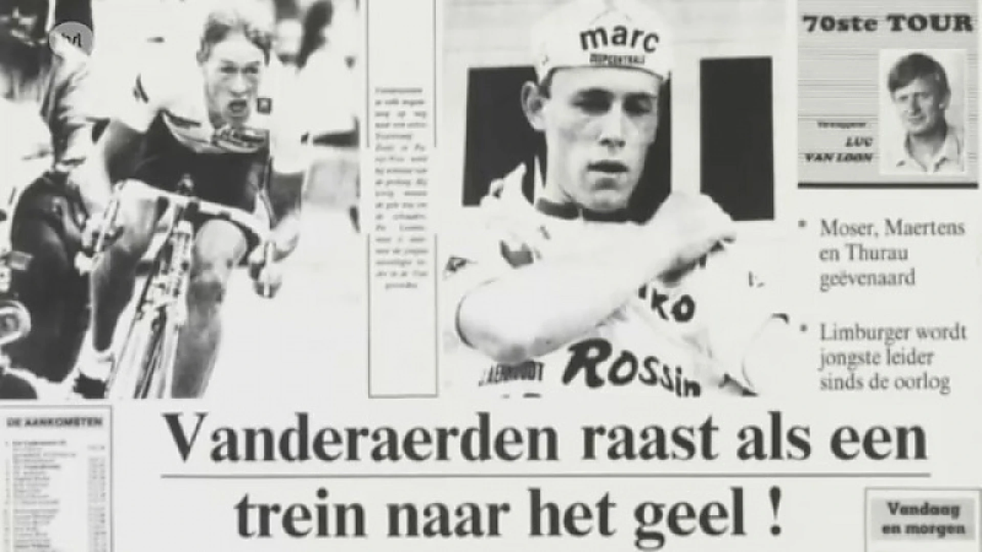 Het Moment van Eric Vanderaerden: de slotetappe in de Tour van 1894