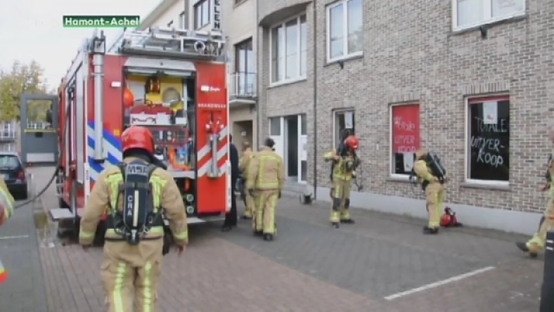 Uitslaande brand in appartement in Hamont