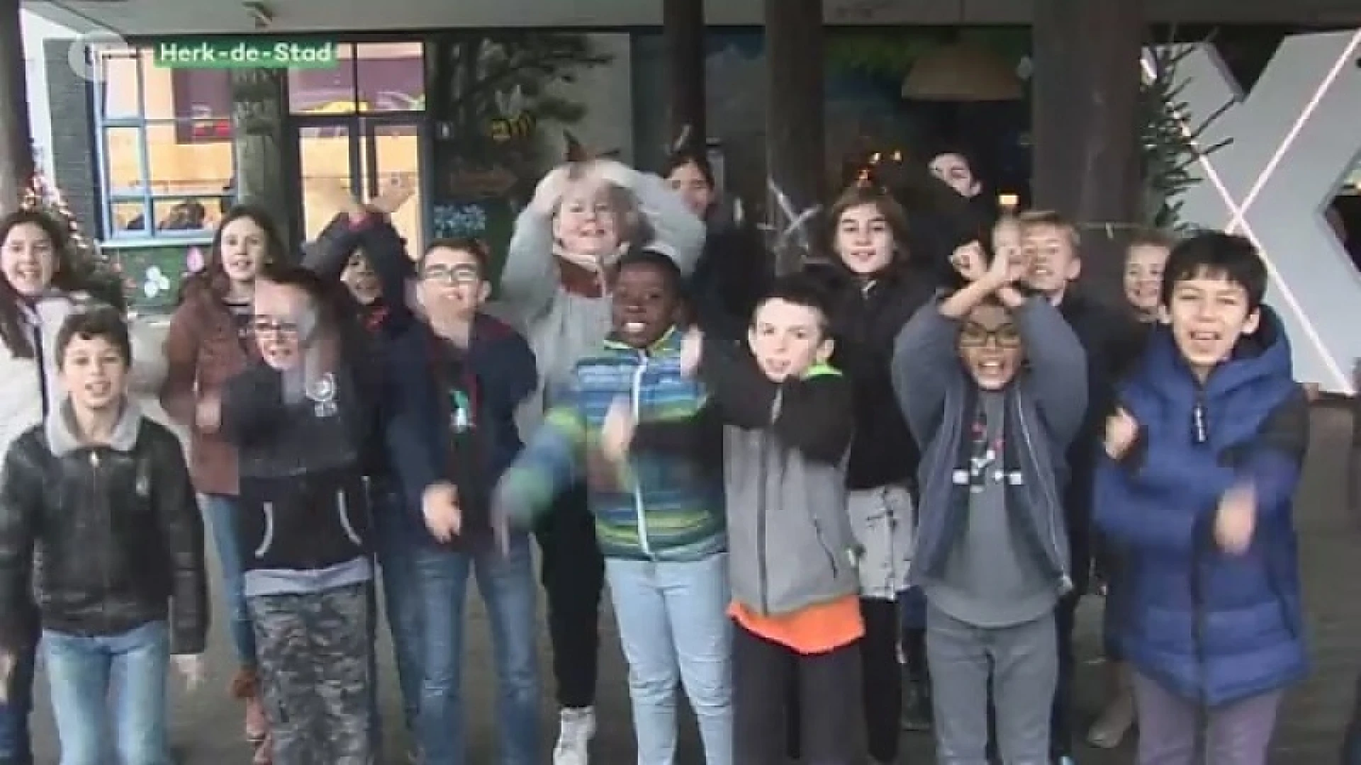 Eerste tienerschool in Herk-de-Stad