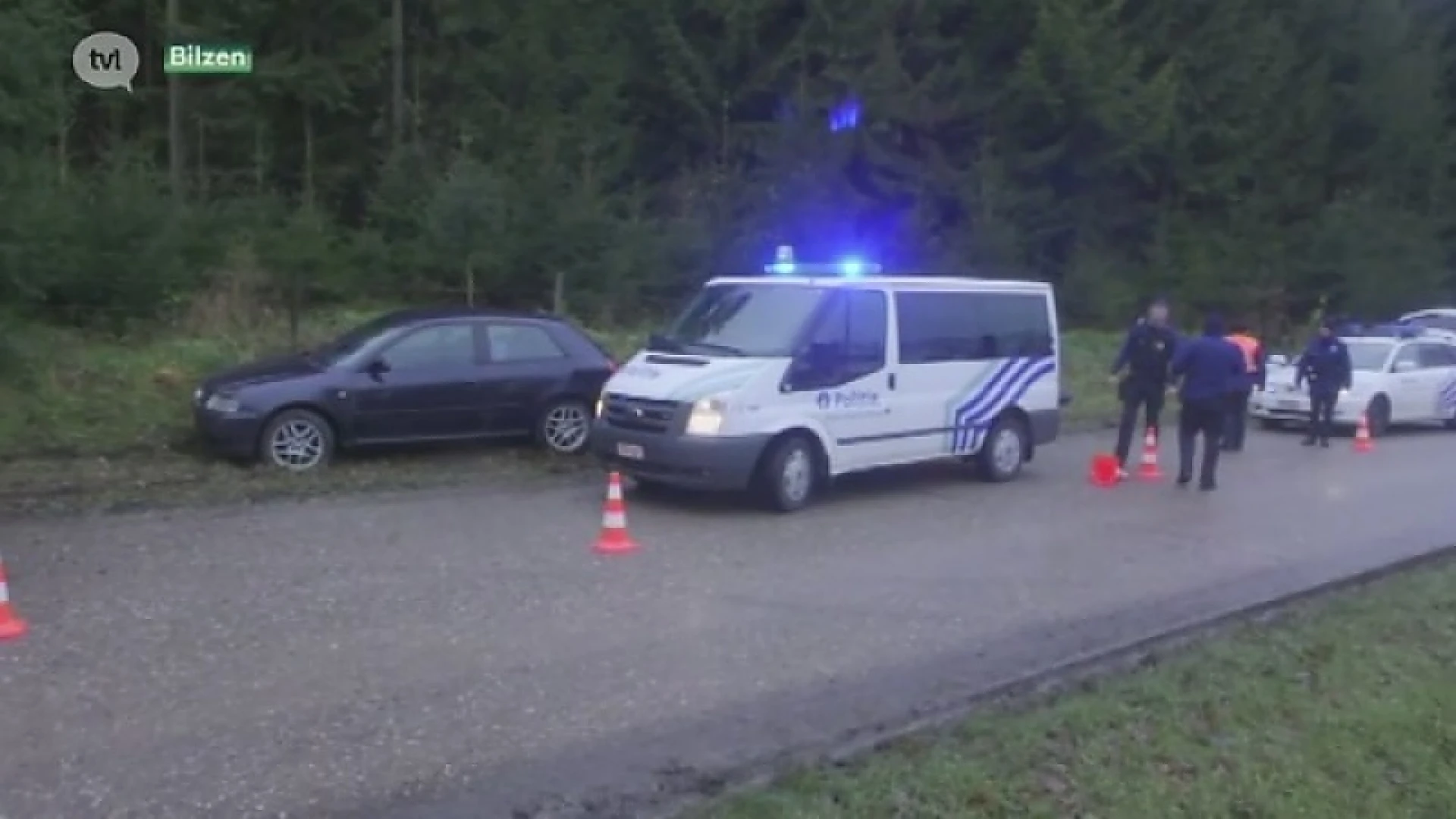 Achtervolging door politie eindigt met crash in Bilzen