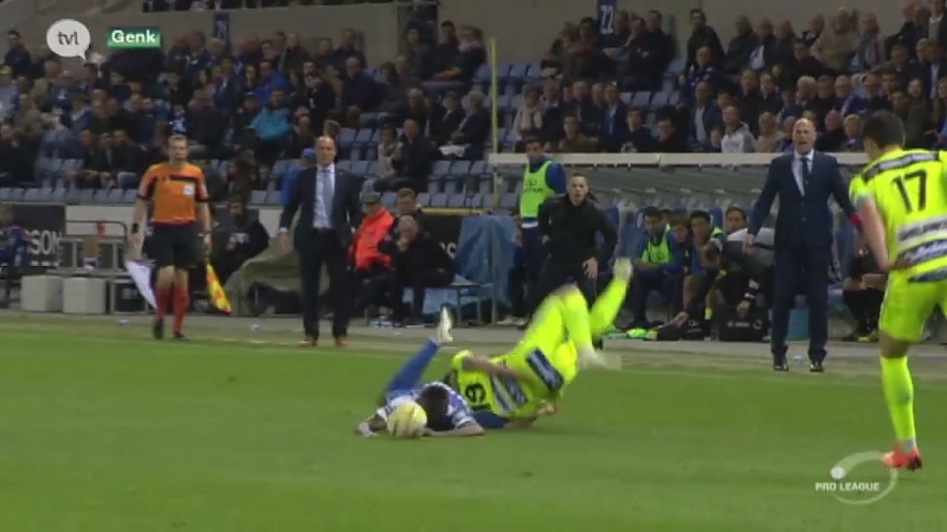 Racing Genk moet weer tevreden zijn met gelijkspel