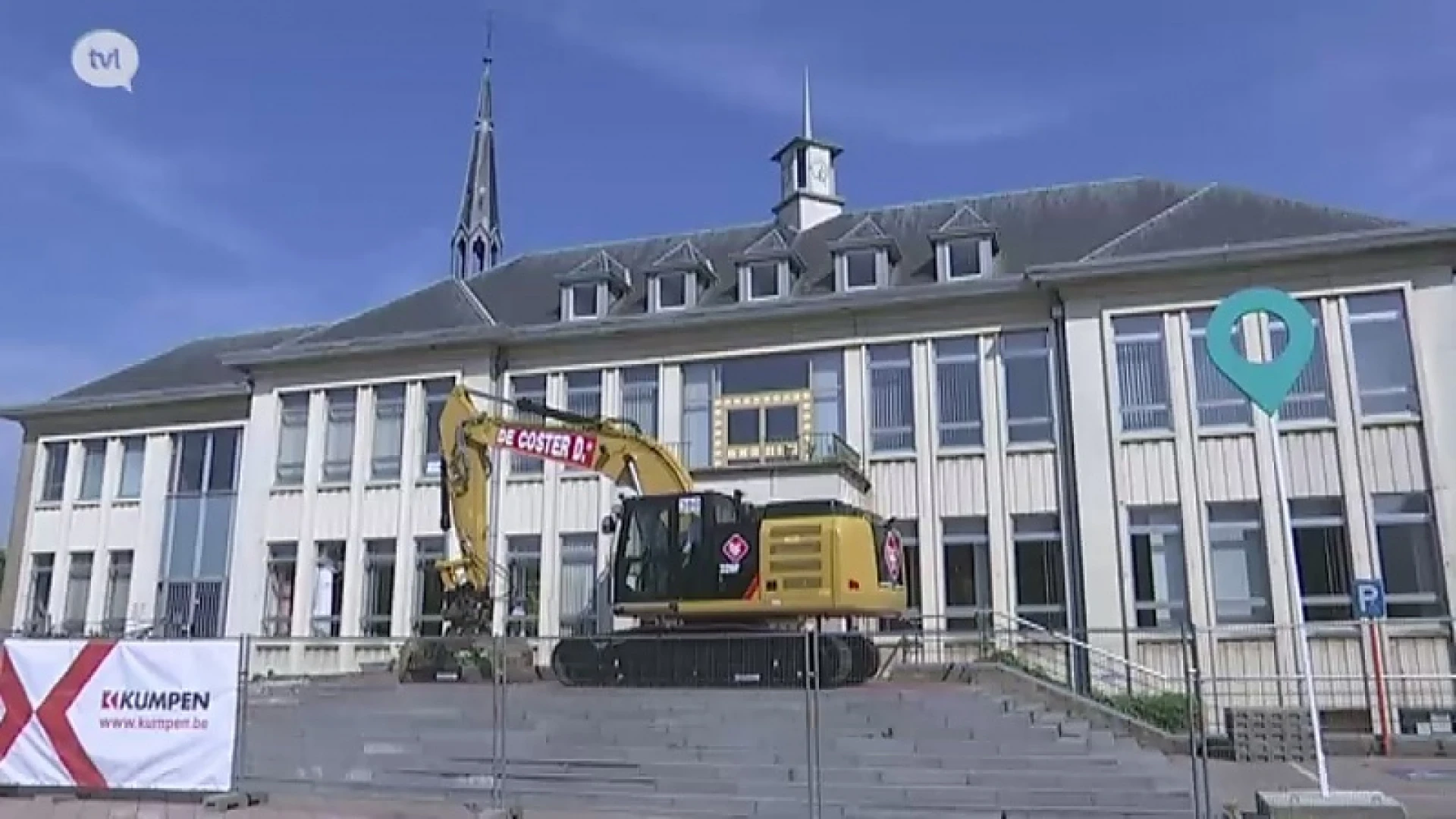 Afbraakwerken stadhuis Beringen dan toch van start