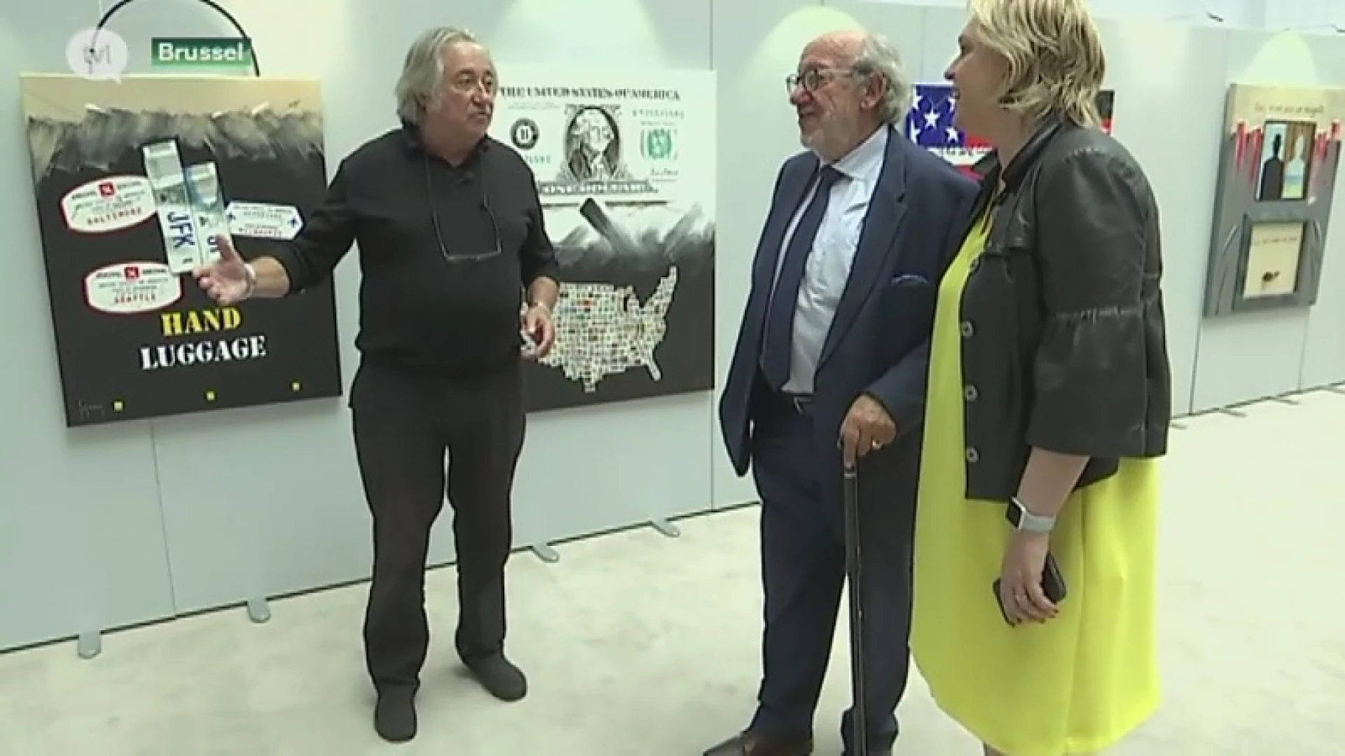 Limburgse kunstenaar exposeert in Europees Parlement