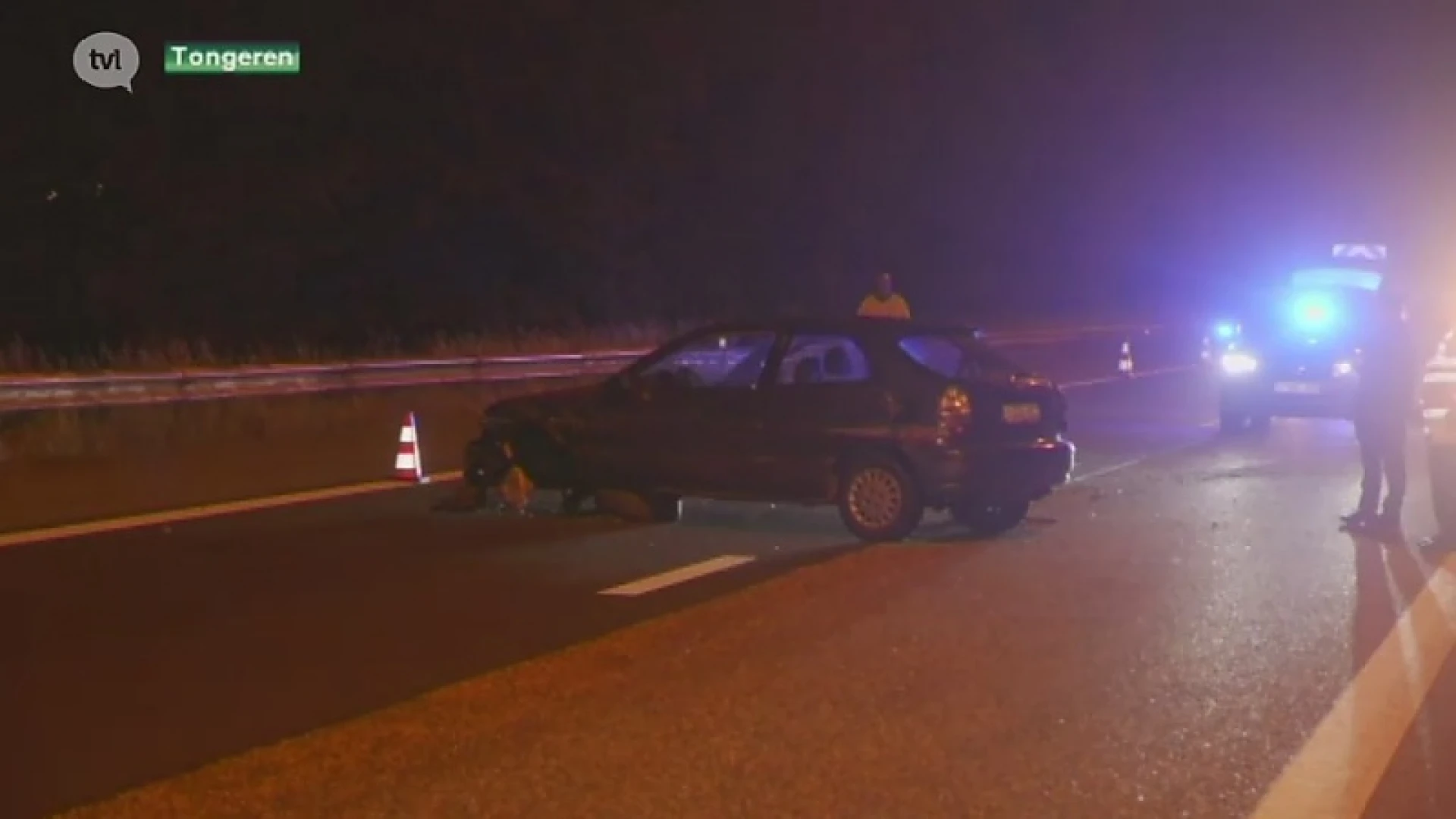 Achtervolging op E313 in Tongeren eindigt in de vangrails