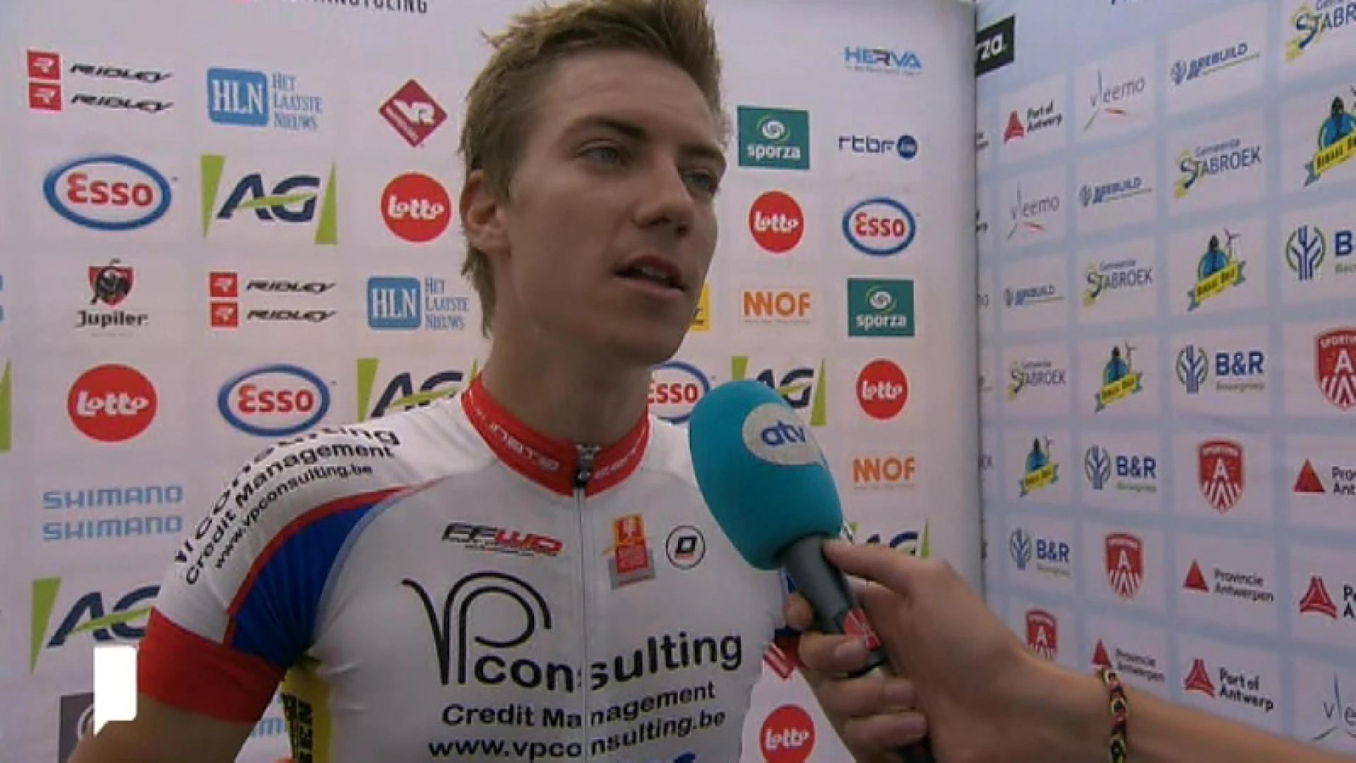 Rutger Wouters Belgisch kampioen bij elite zonder contract