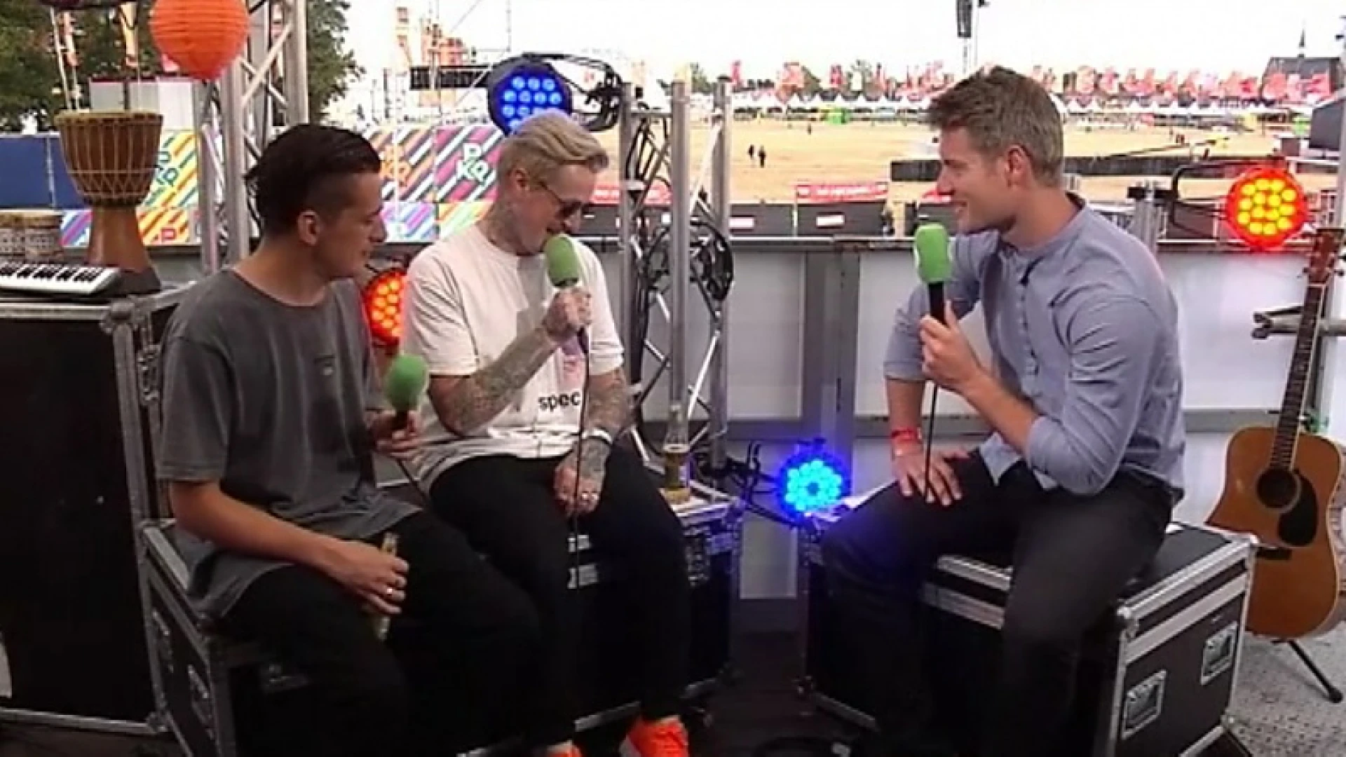 Deaf Havana is helemaal zot van België en Pukkelpop