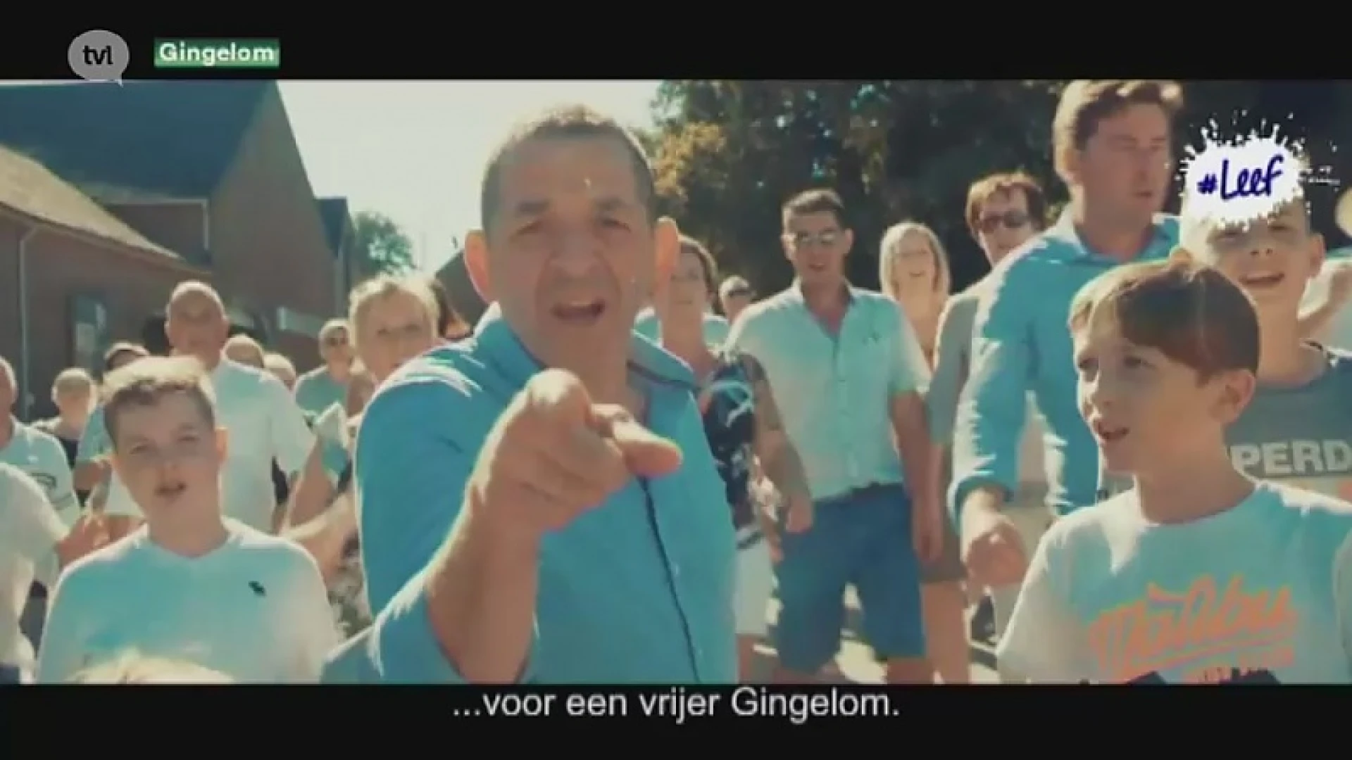 Partij Leef in Gingelom wil kiezers overtuigen met opvallende videoclim